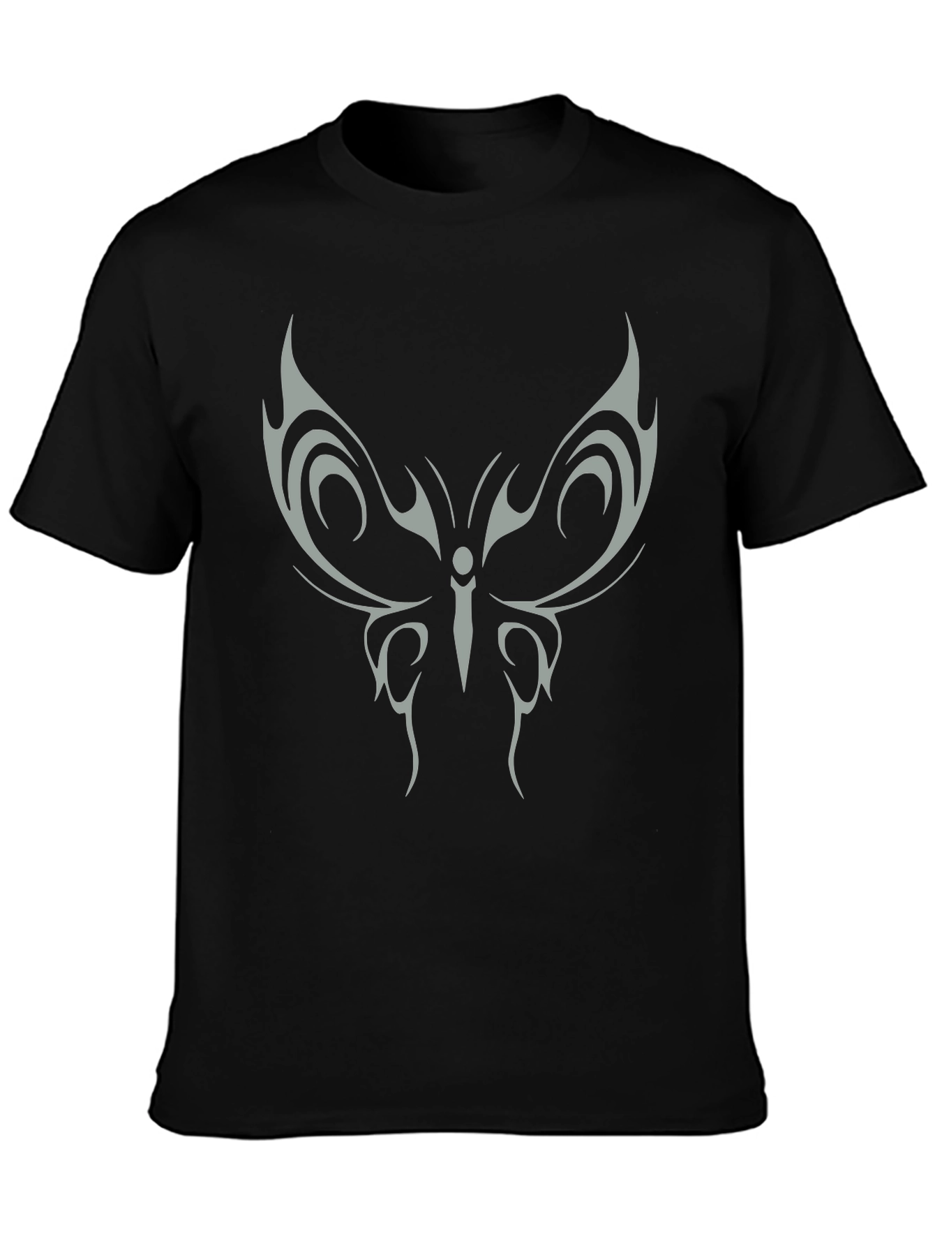 Butterfly Graphic Print Mens T-Shirt