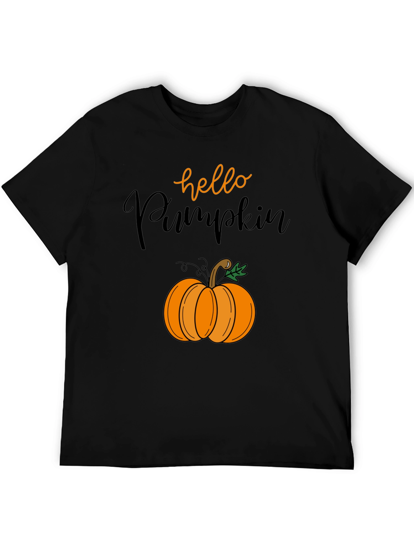 Hello Pumpkin T-Shirt - Fall Themed Tee