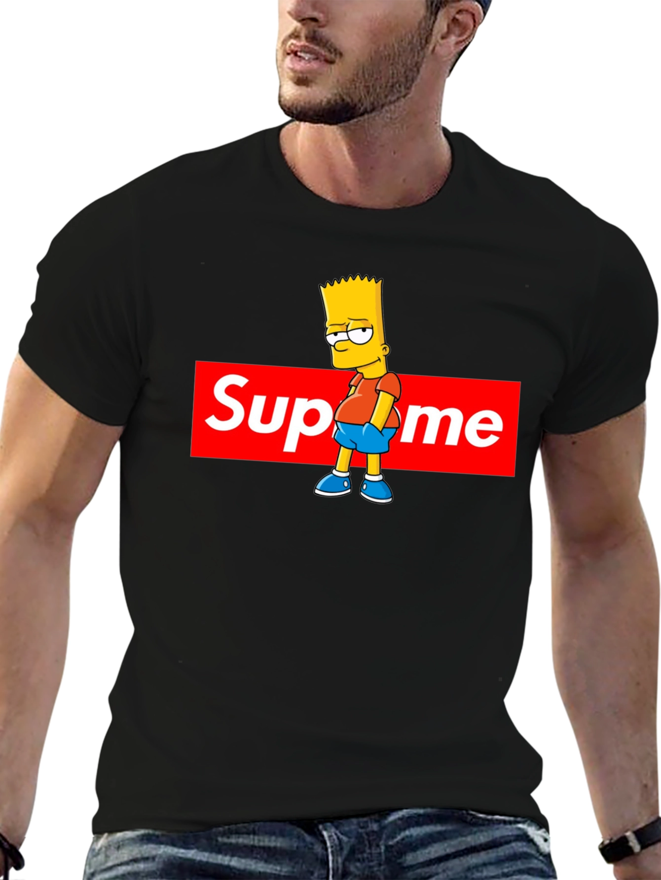 Bart Simpson Supreme Graphic T-Shirt