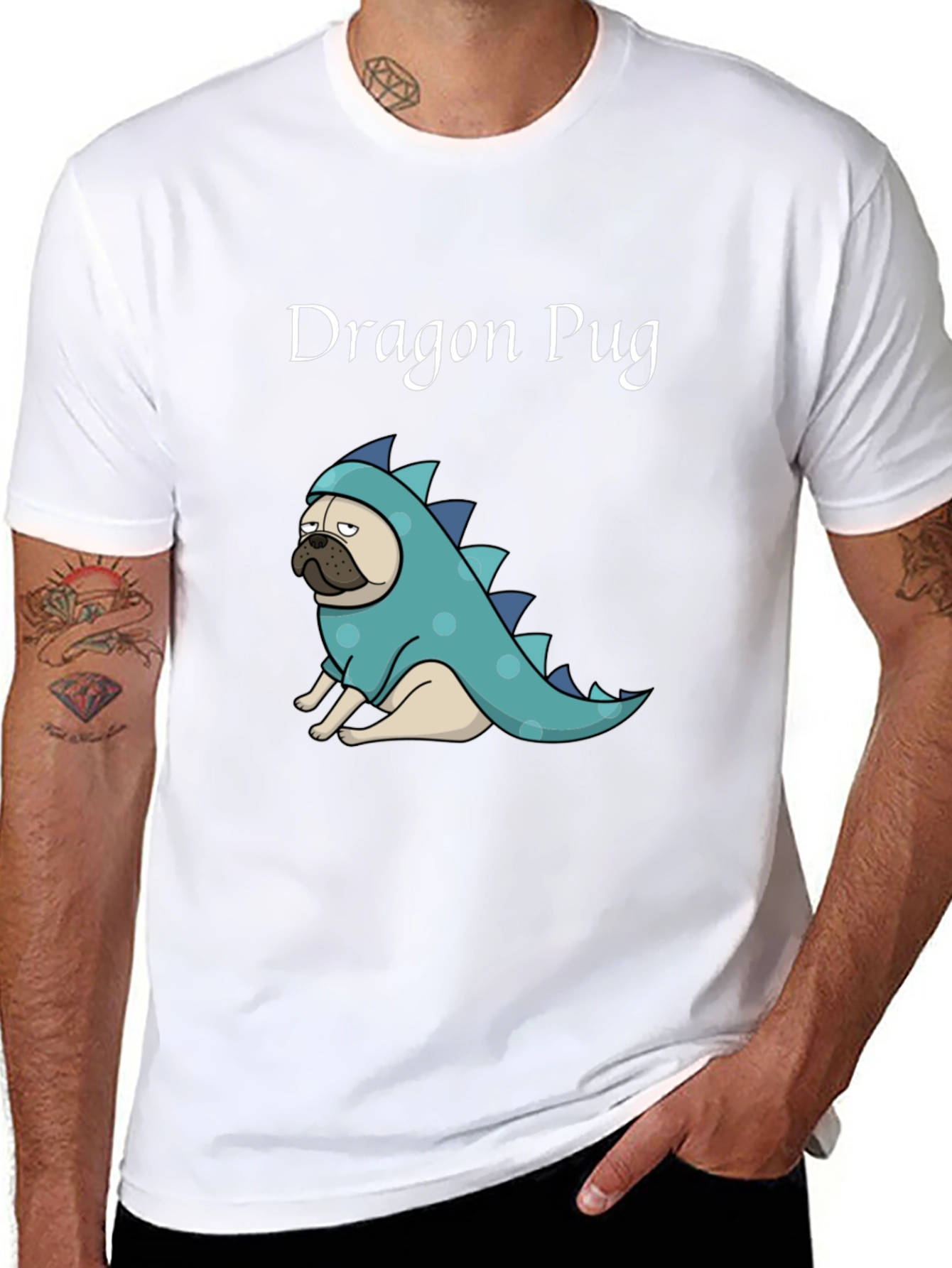 Dragon Pug T-Shirt