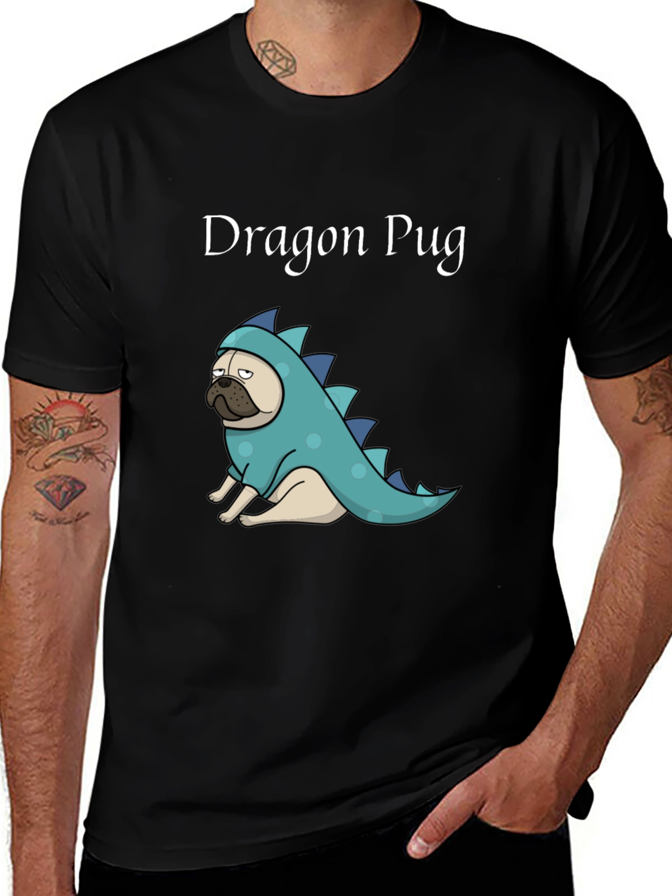 Dragon Pug T-Shirt