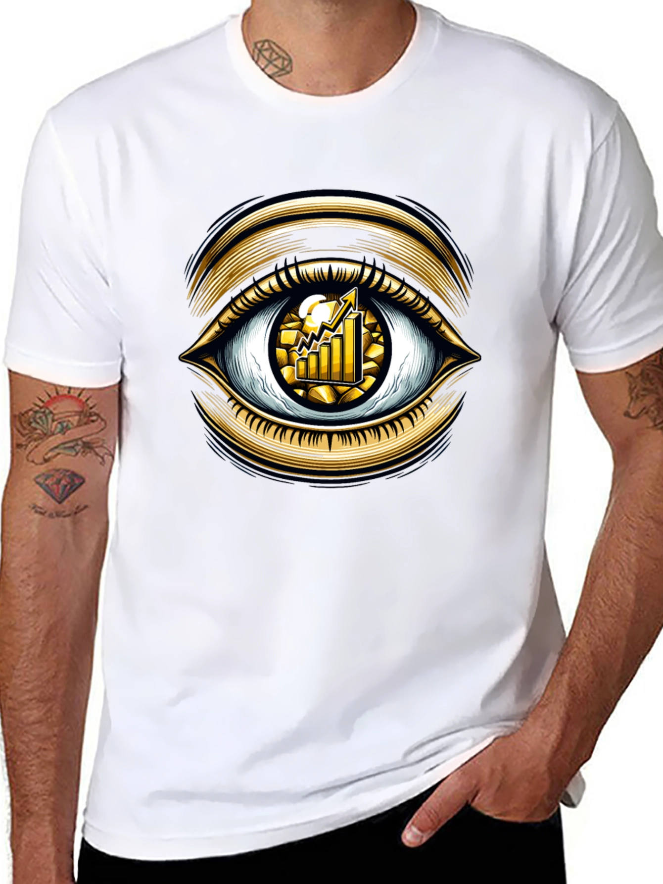 All Seeing Eye Chart T-Shirt