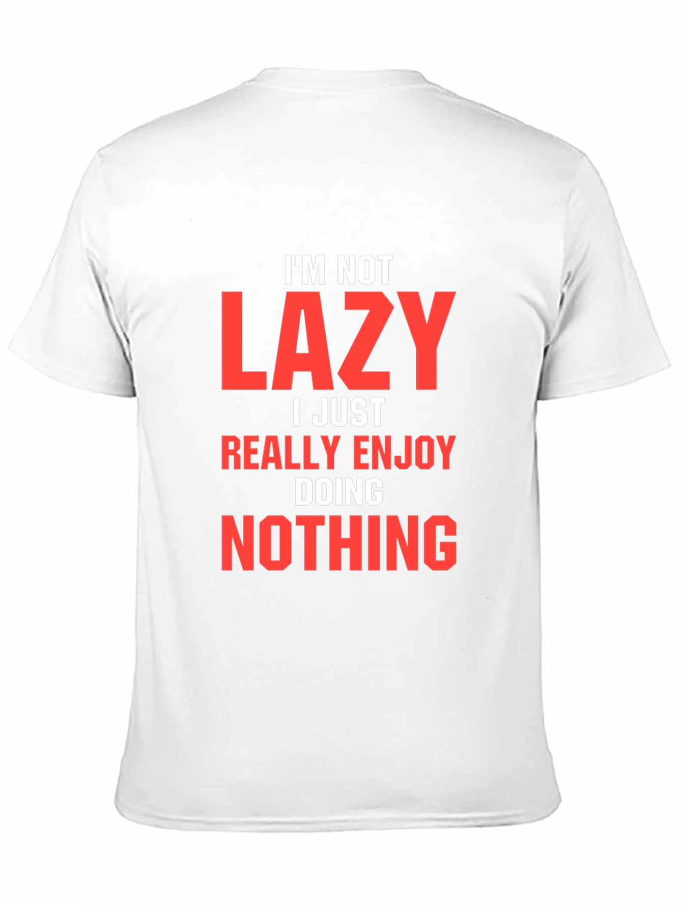 Im Not Lazy Mens Graphic T-Shirt