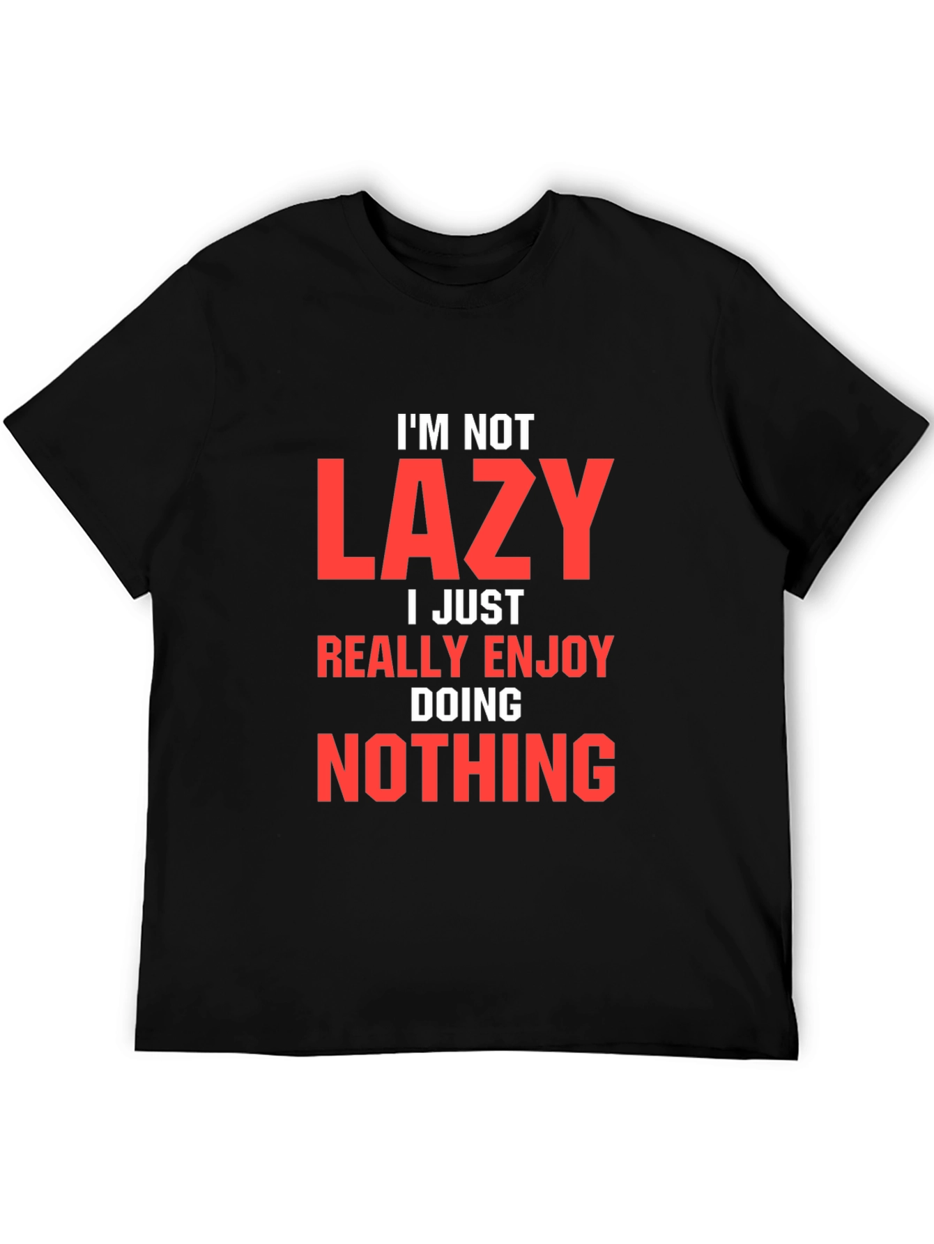 Im Not Lazy Mens Graphic T-Shirt