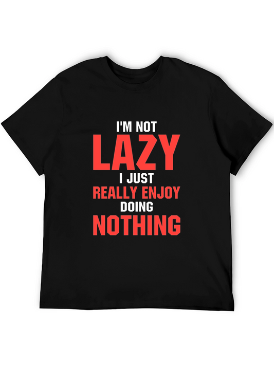 Im Not Lazy Mens Graphic T-Shirt