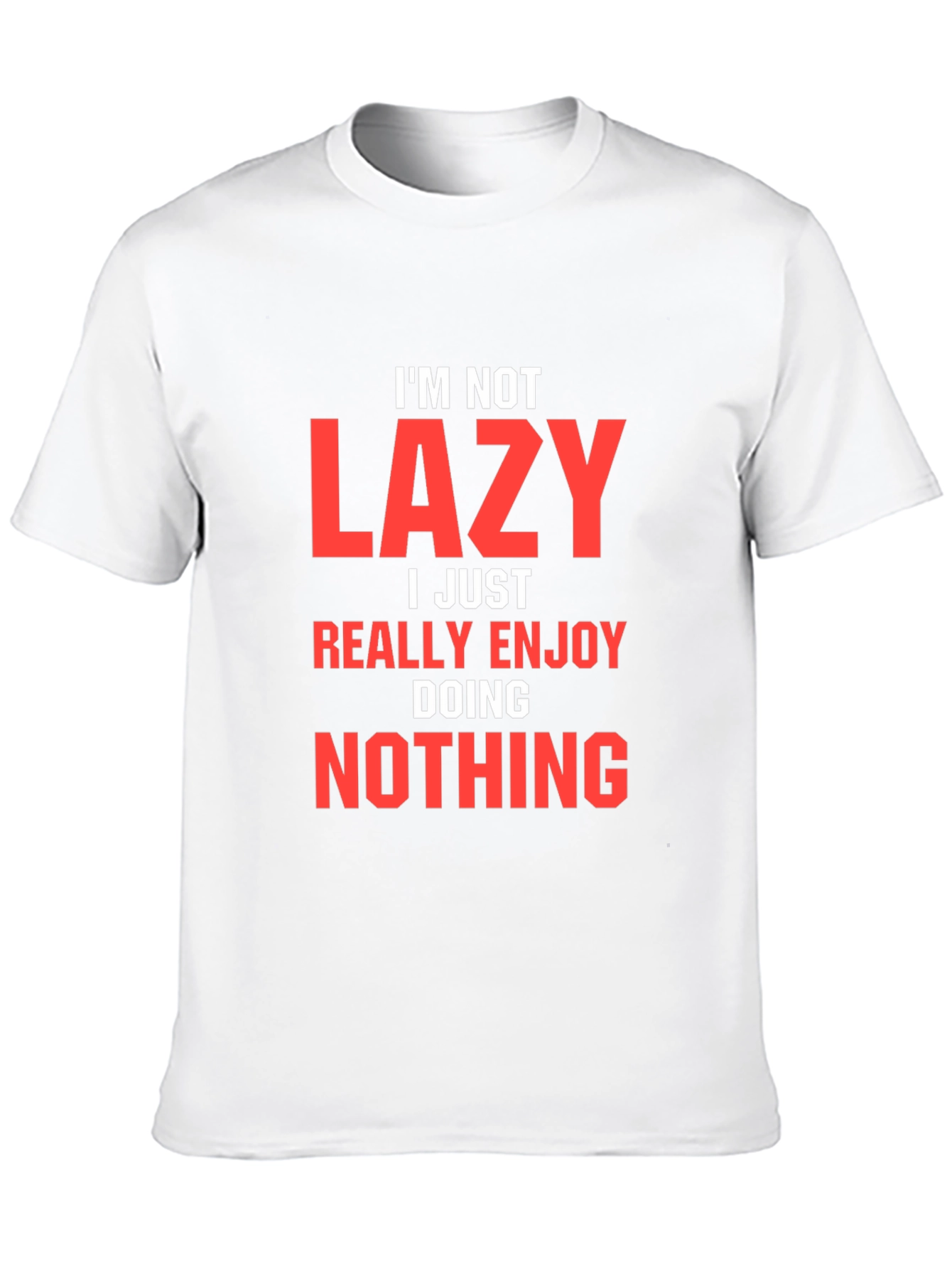 Im Not Lazy Mens Graphic T-Shirt
