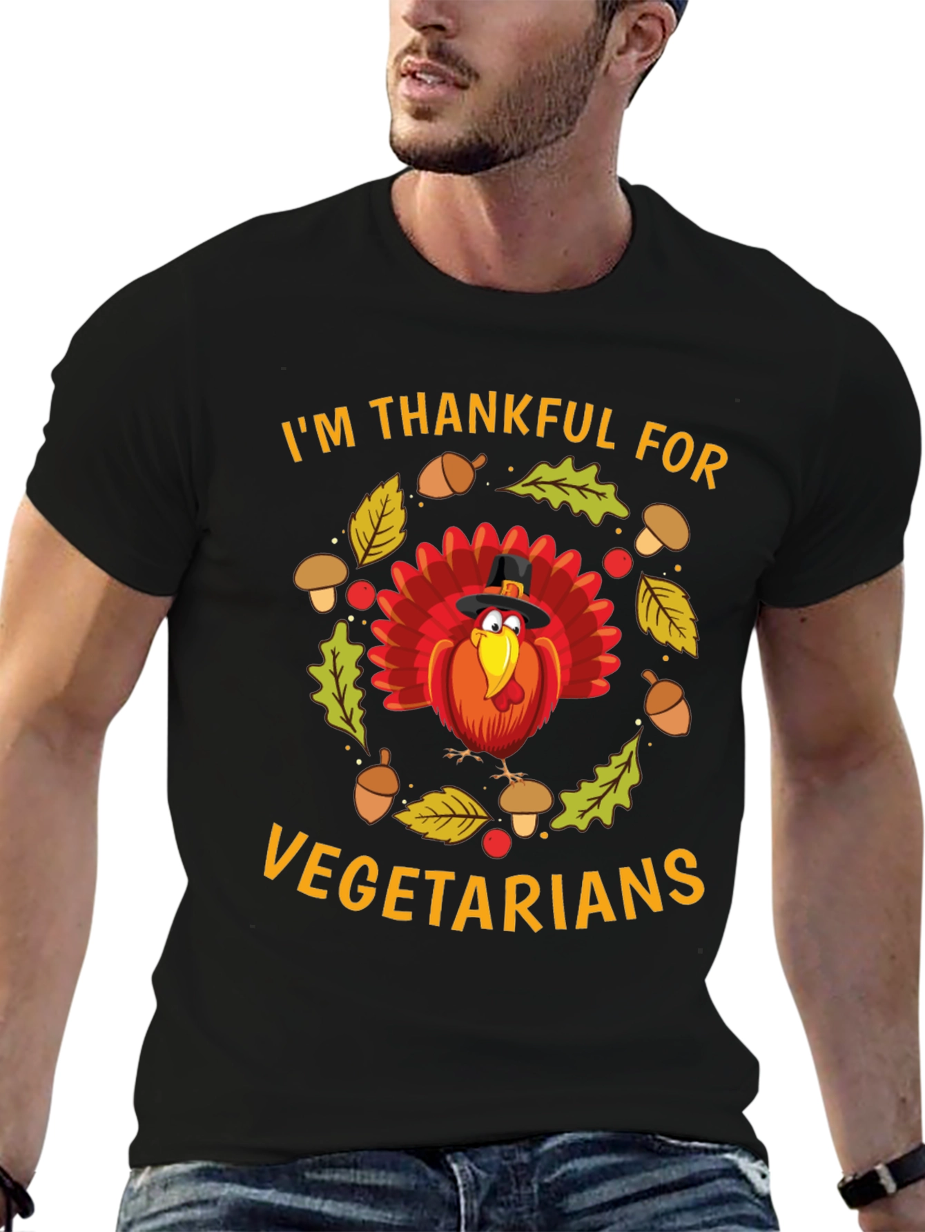 Thankful for Vegetarians Graphic Tee