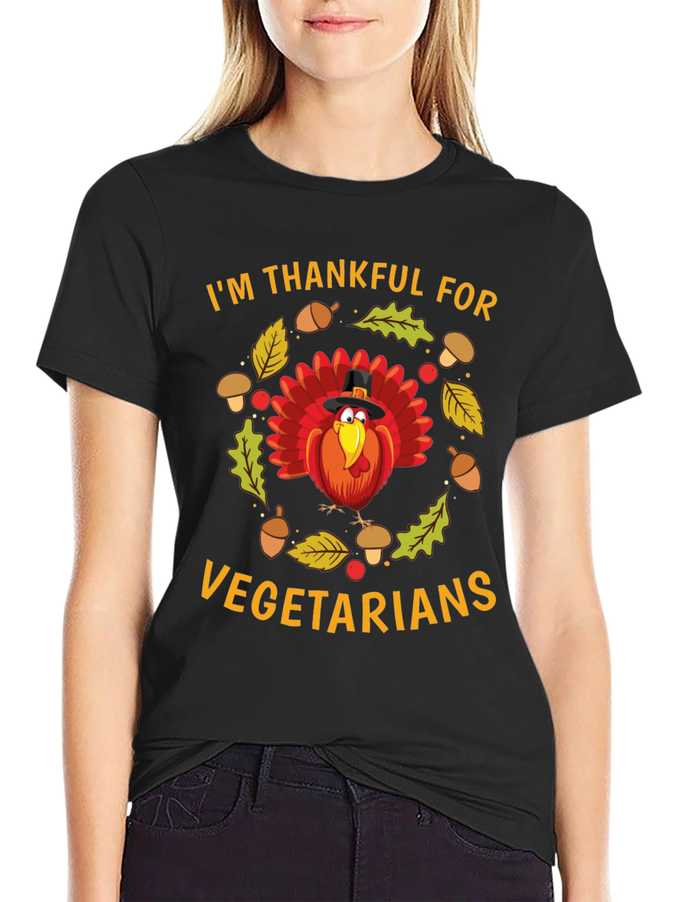 Thankful for Vegetarians Graphic Tee