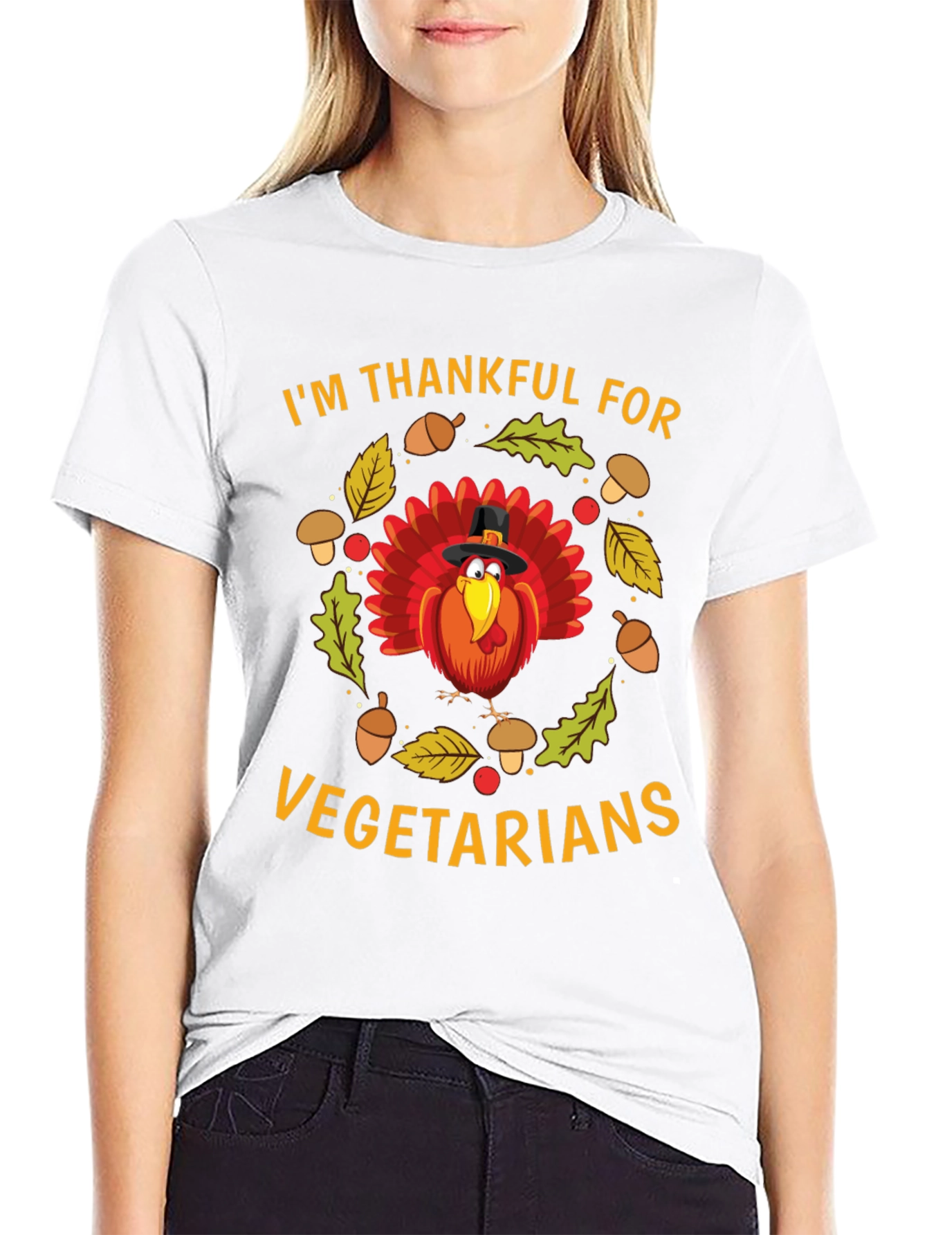 Thankful for Vegetarians Graphic Tee