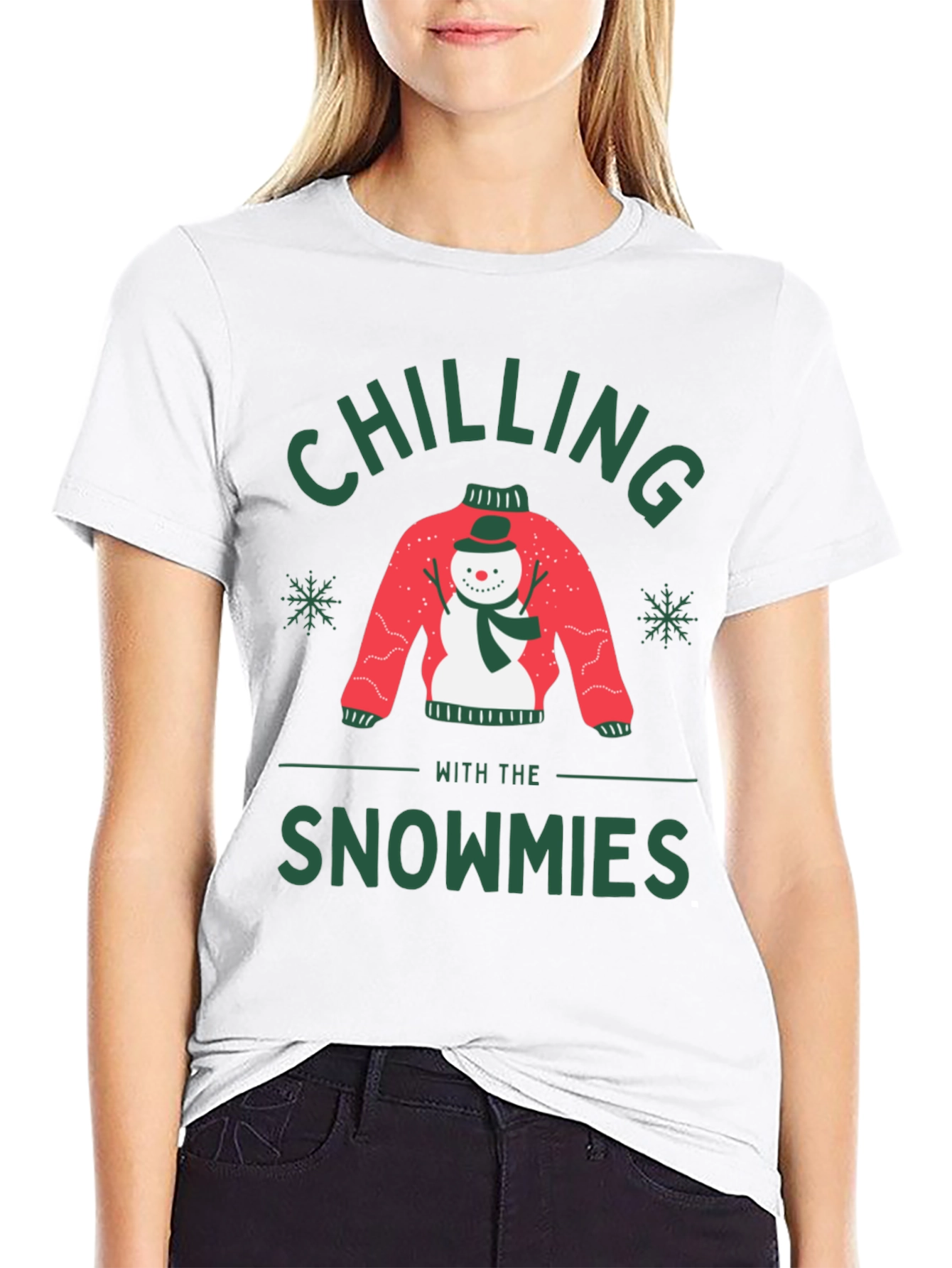 Chilling with Snowmies T-Shirt