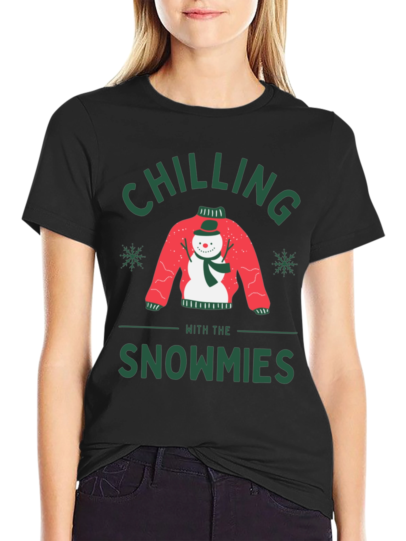 Chilling with Snowmies T-Shirt