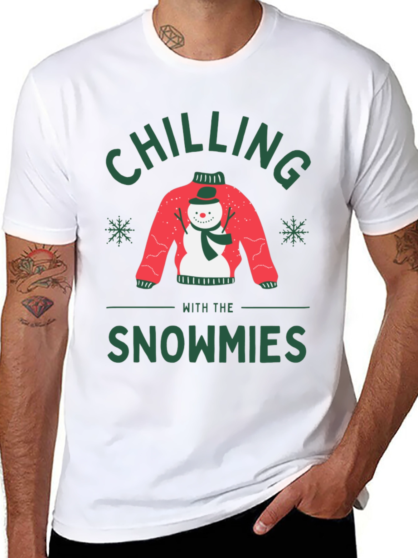 Chilling with Snowmies T-Shirt