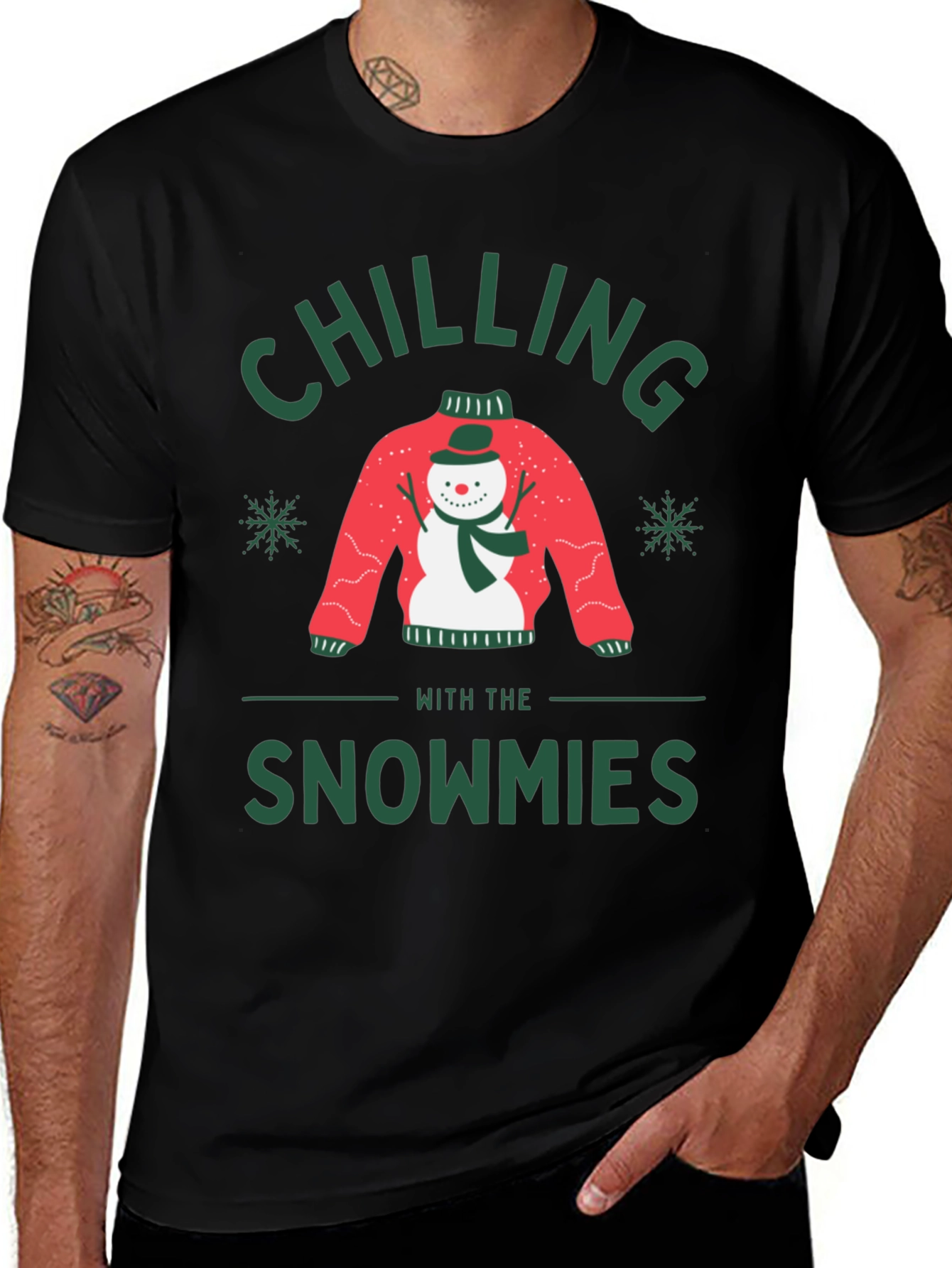 Chilling with Snowmies T-Shirt