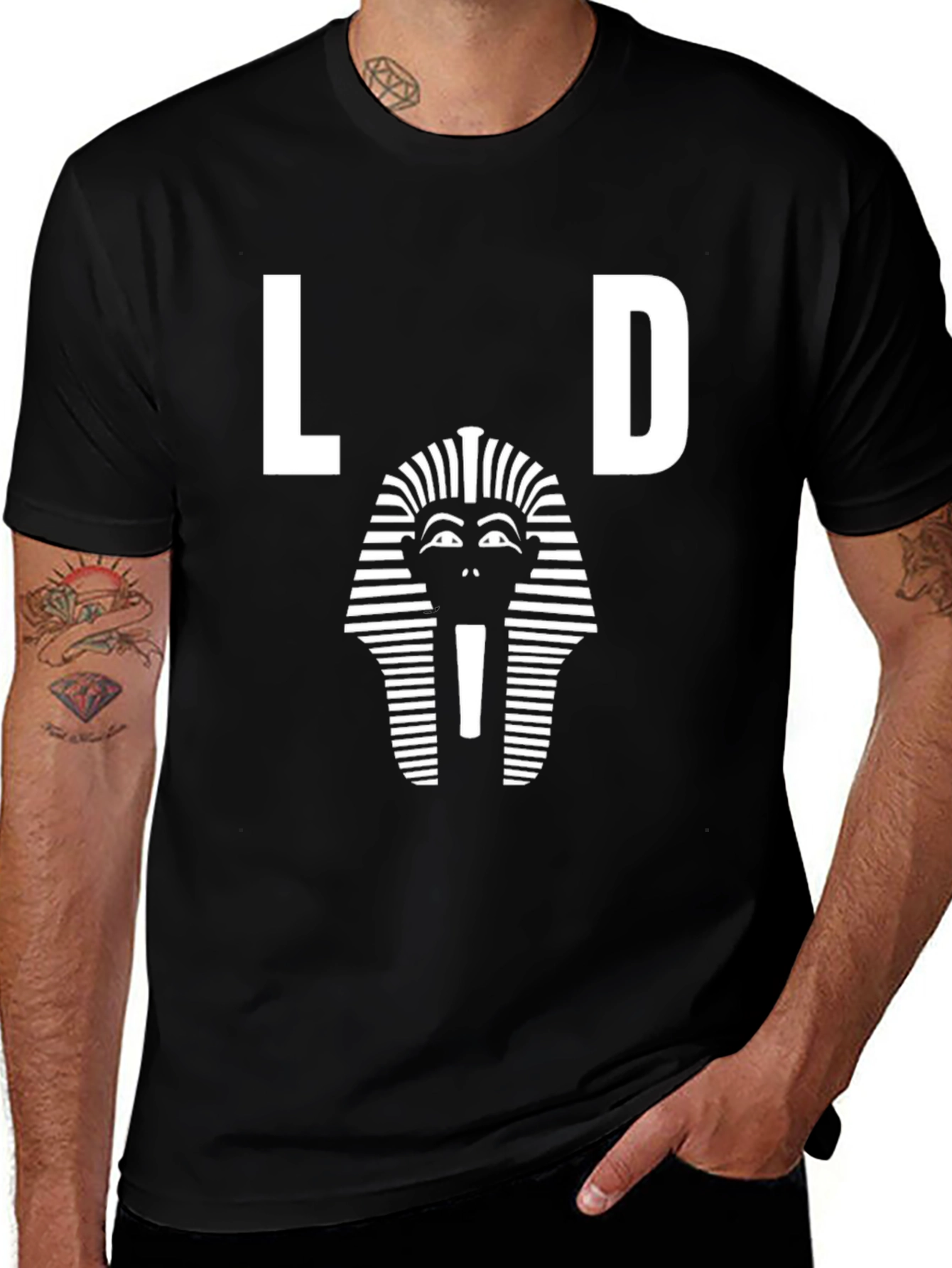 LSD Pharaoh Graphic Black T-Shirt