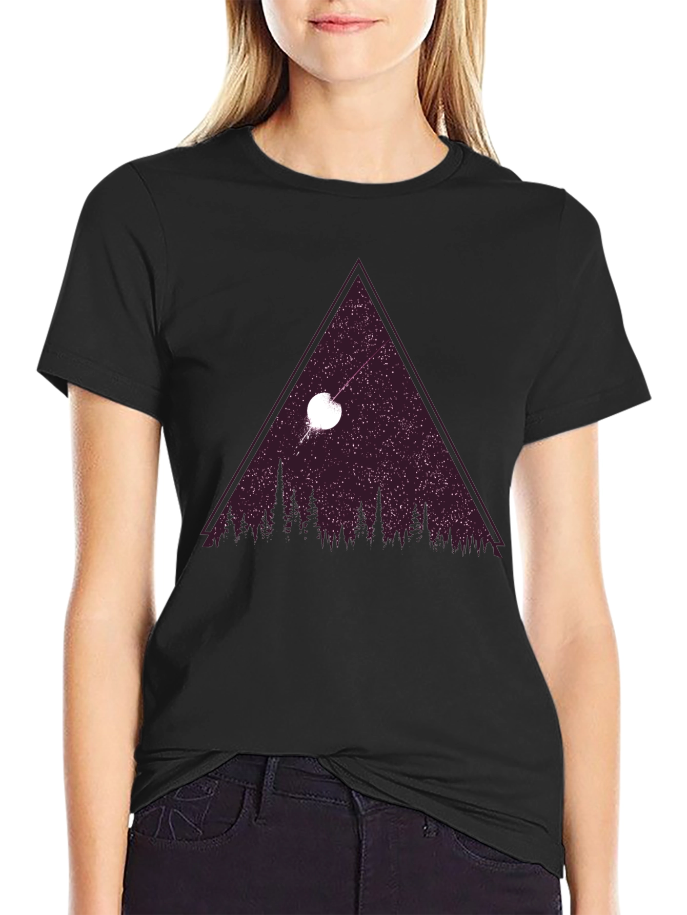 Cosmic Triangle Graphic Tee