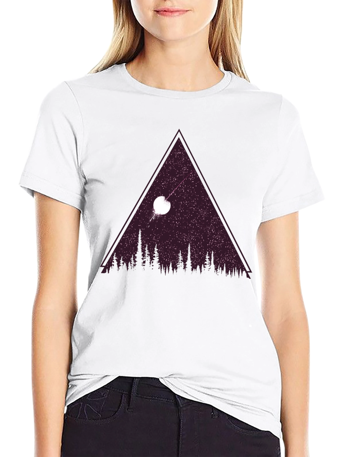 Cosmic Triangle Graphic Tee