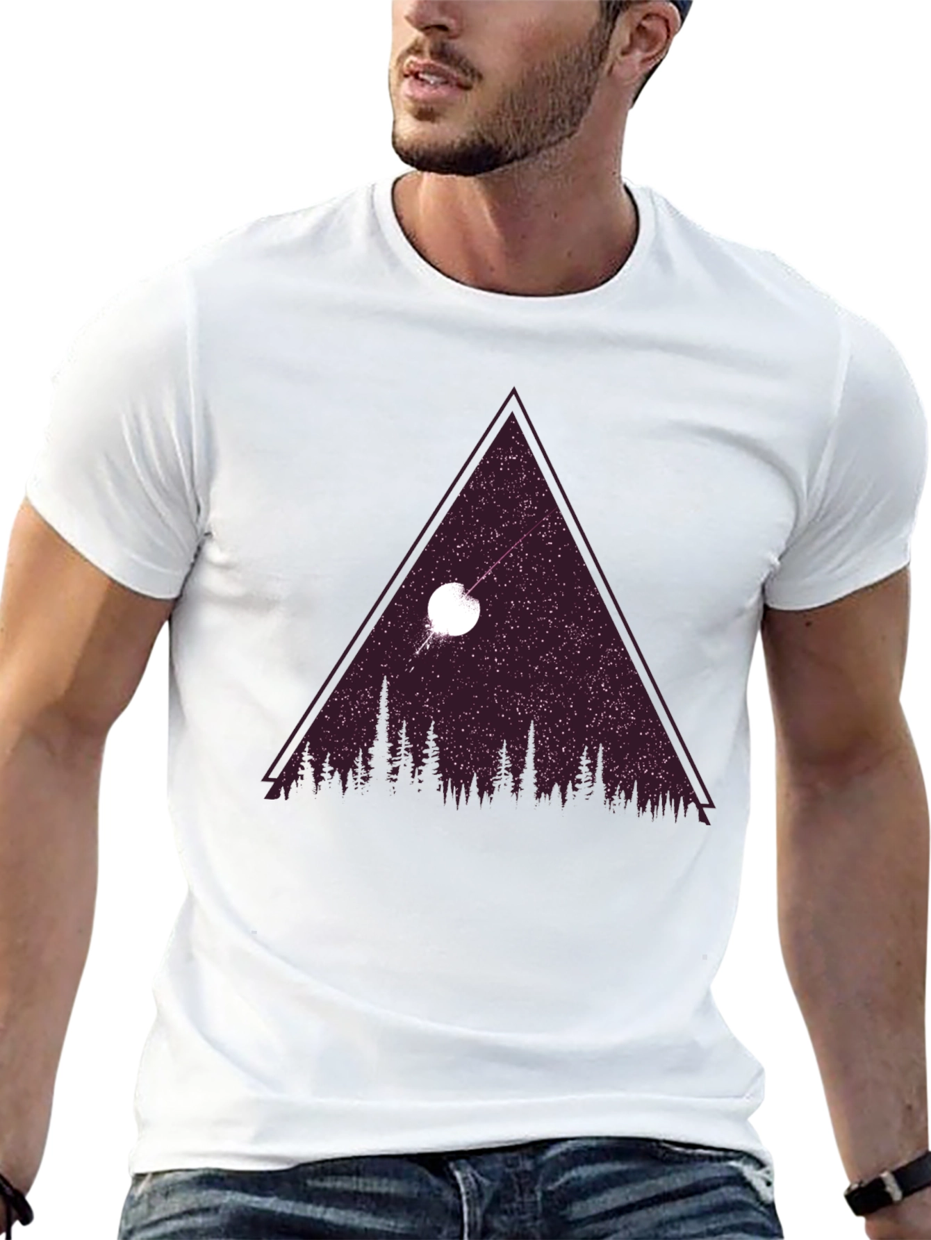 Cosmic Triangle Graphic Tee