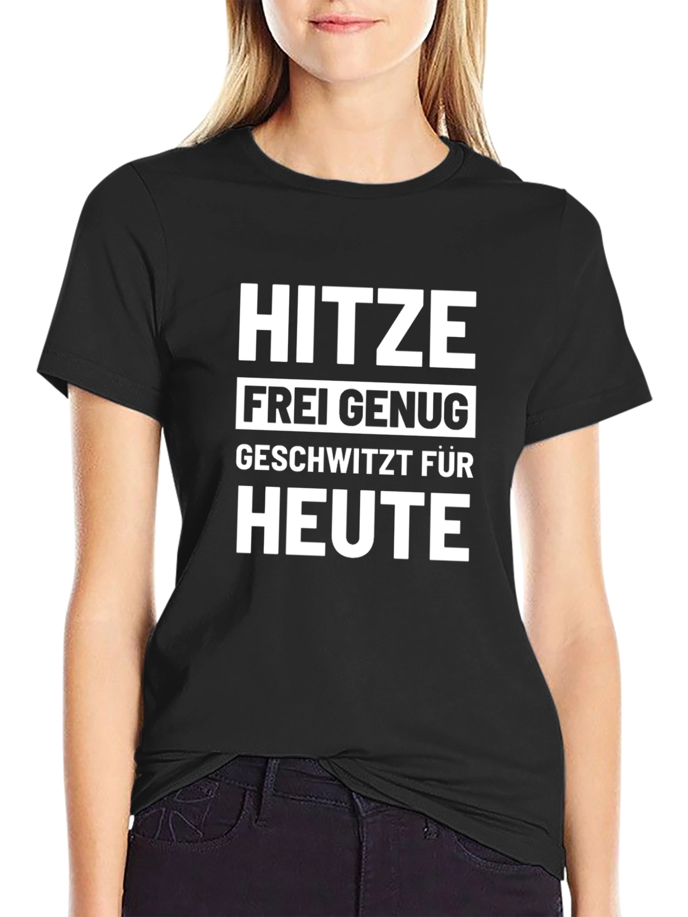 Hitzefrei Genug T-Shirt - Funny German Heatwave Tee