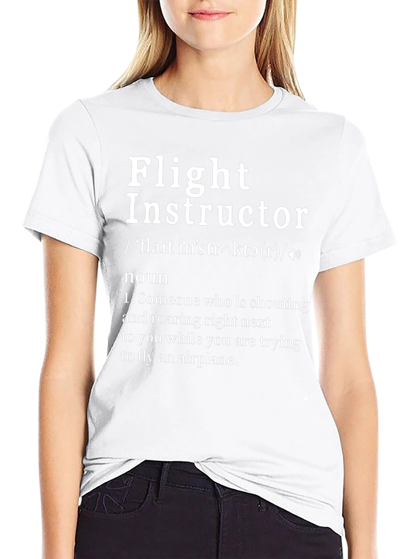 Flight Instructor Definition T-Shirt
