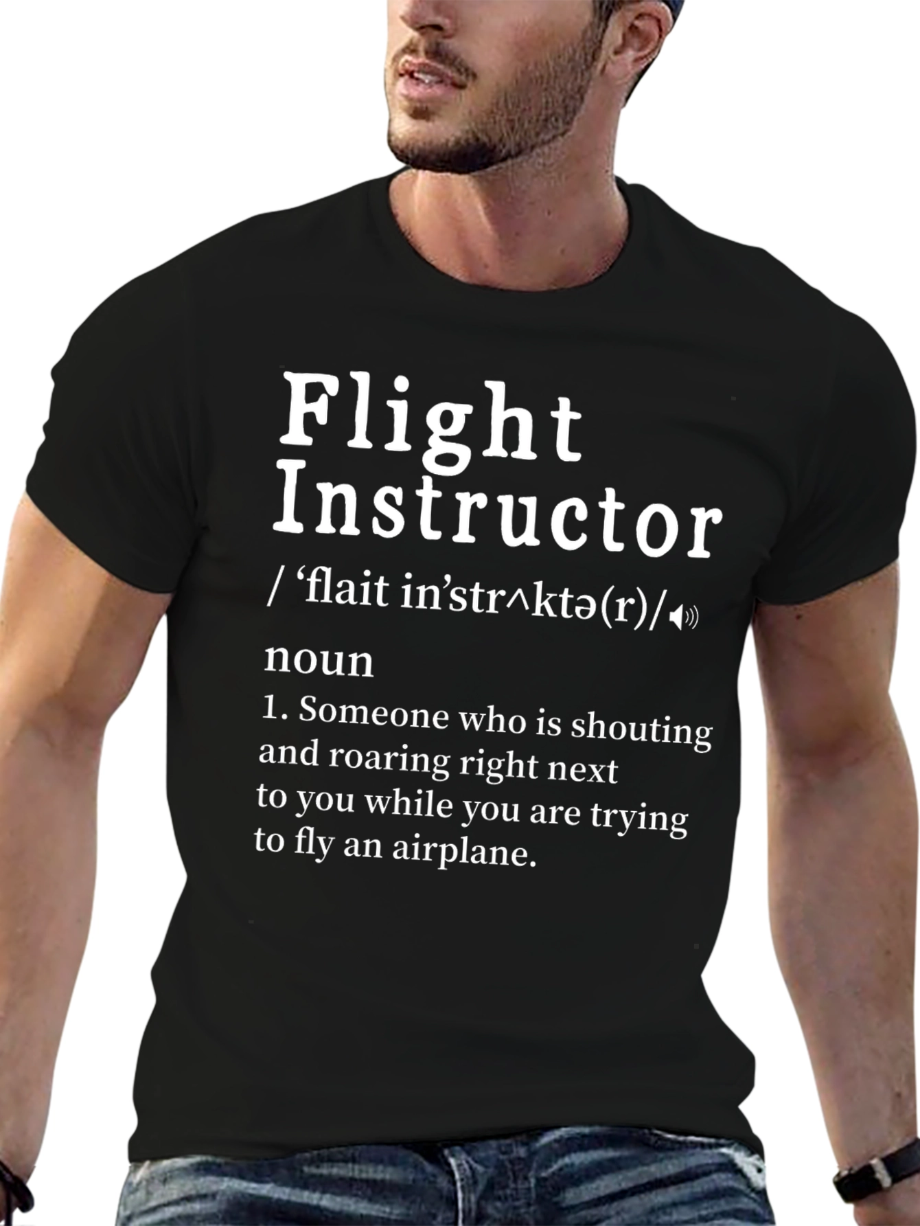 Flight Instructor Definition T-Shirt