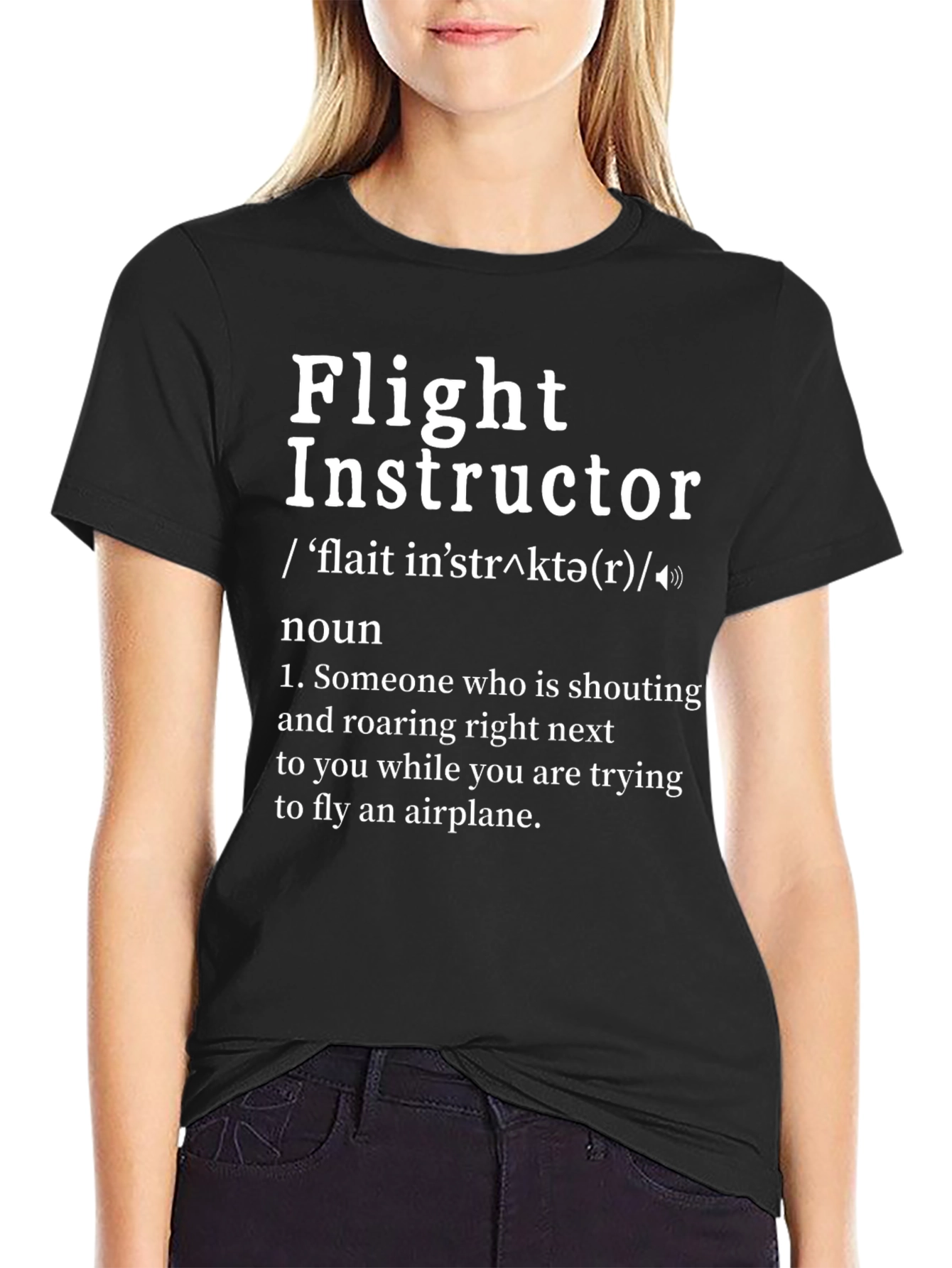 Flight Instructor Definition T-Shirt