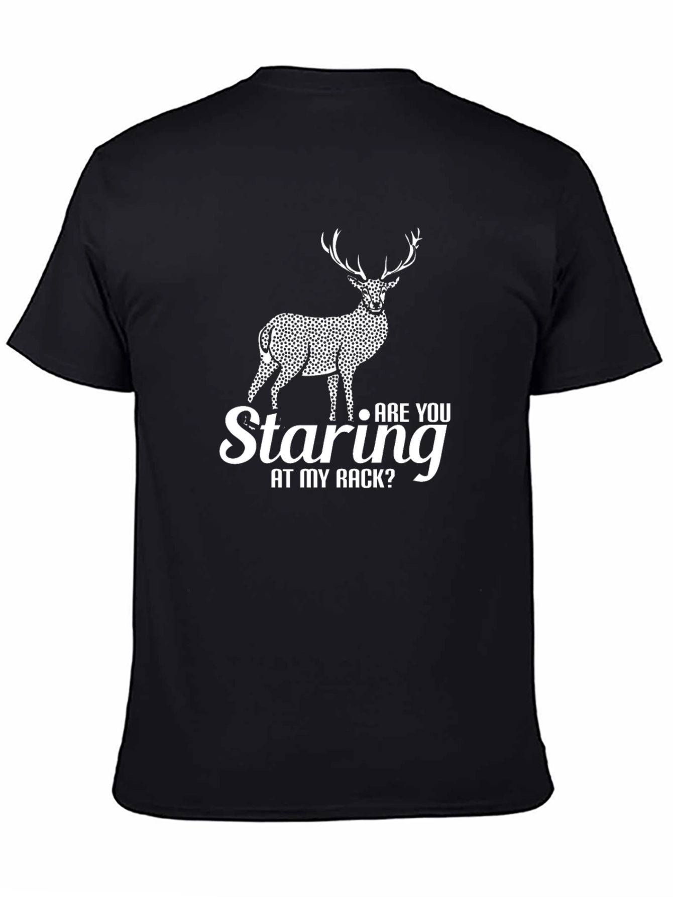 Staring at My Rack Deer Graphic Tee
