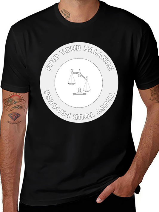 Balance Process Trust Graphic Tee - Stylish & Comfortable