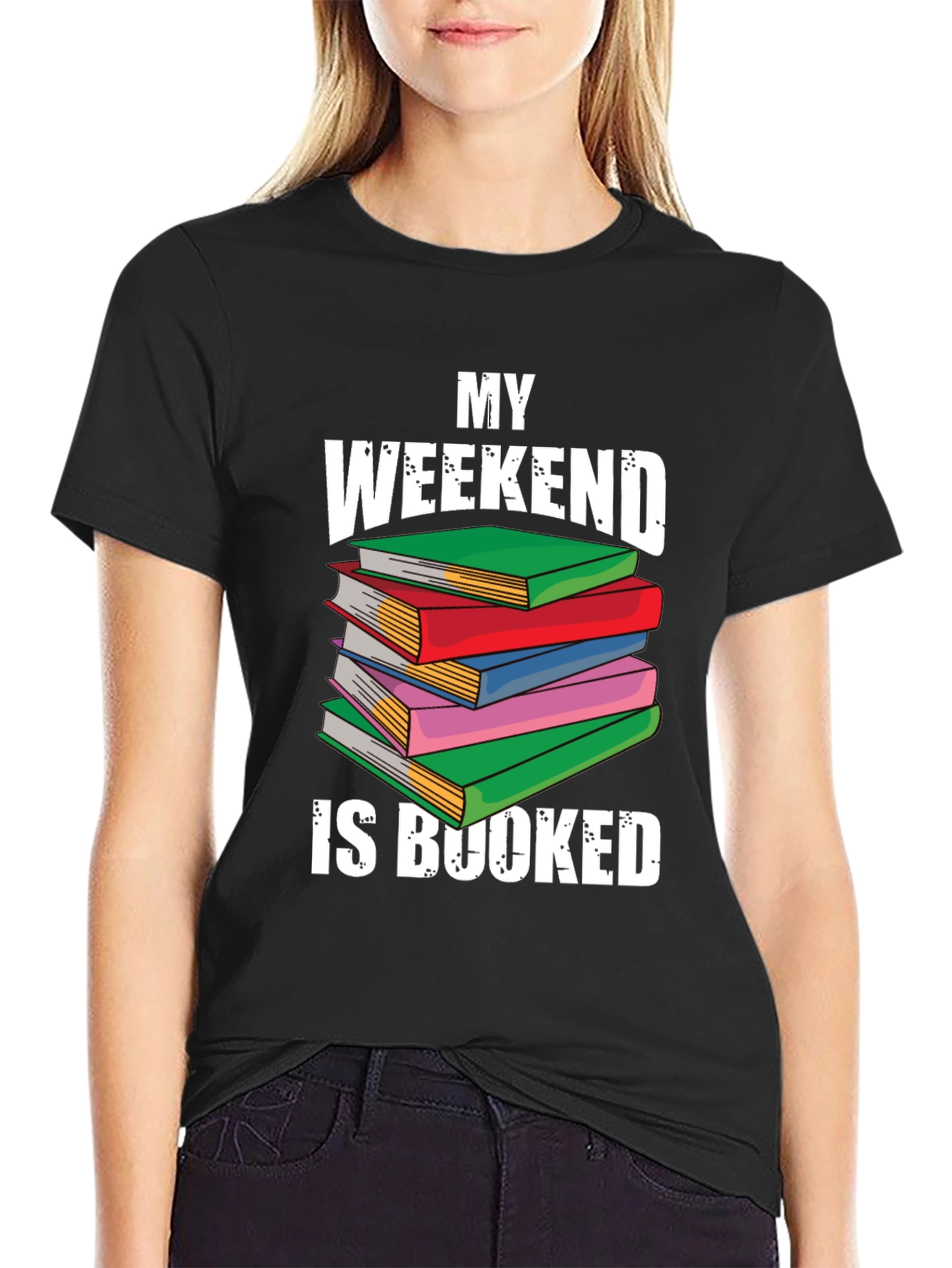 Booked Weekend T-Shirt - Readers Delight