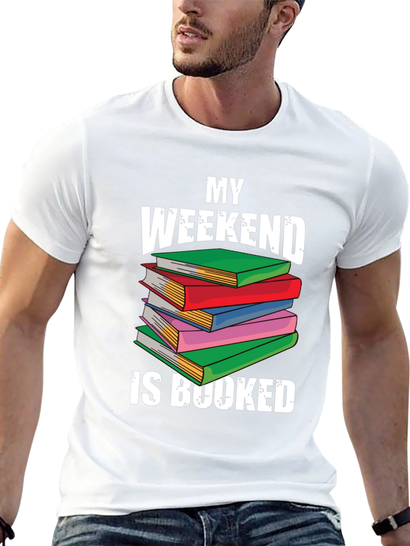 Booked Weekend T-Shirt - Readers Delight