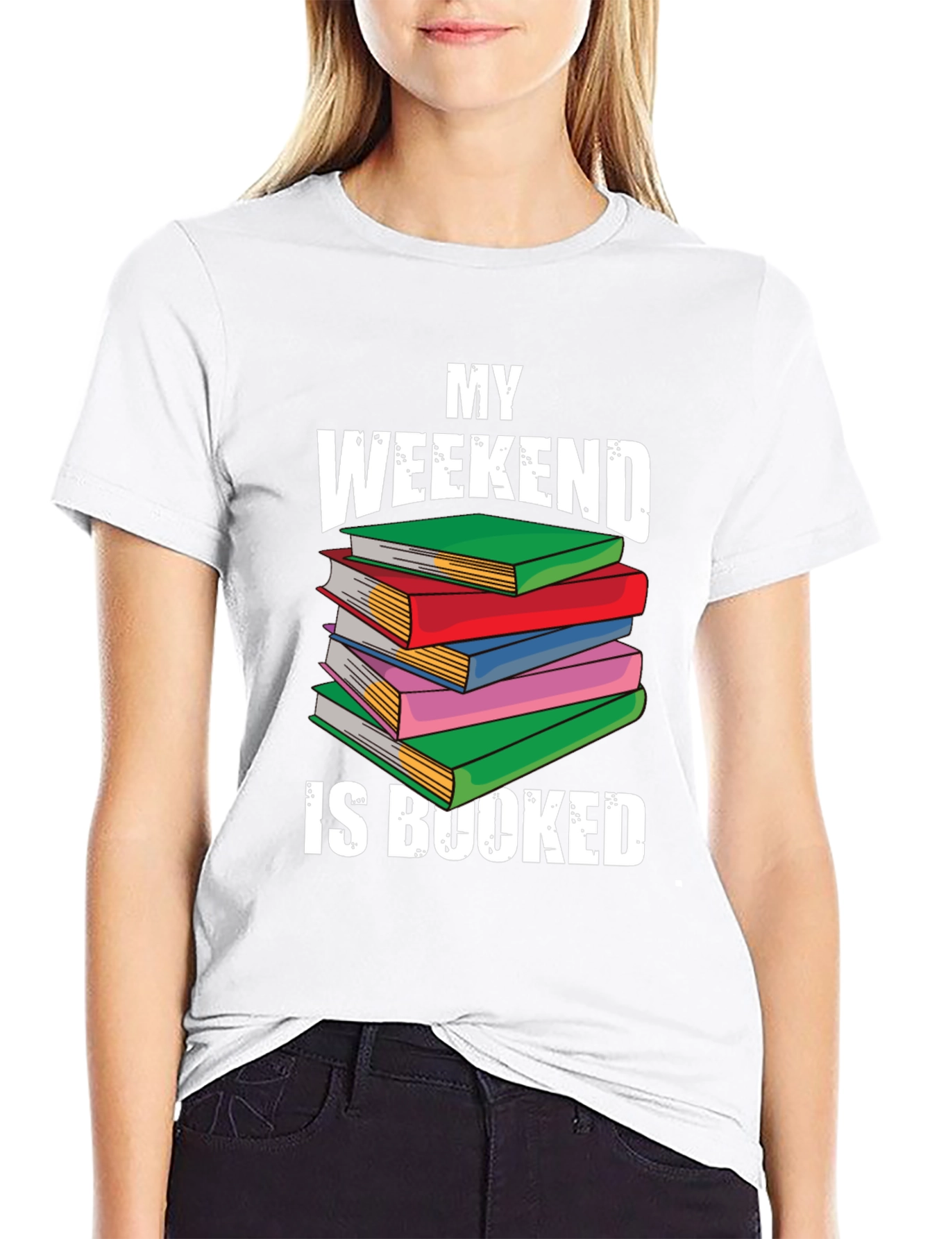 Booked Weekend T-Shirt - Readers Delight