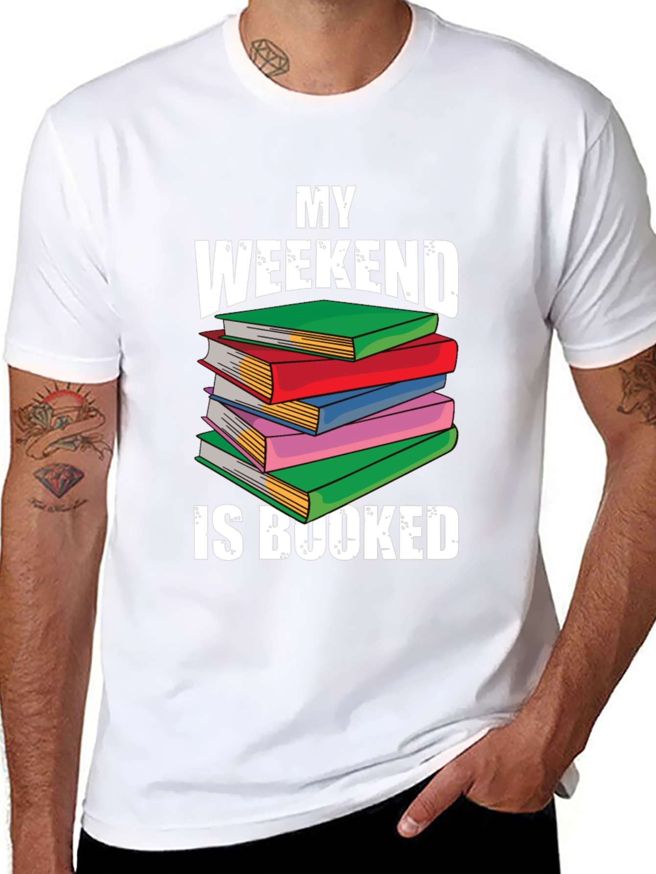 Booked Weekend T-Shirt - Readers Delight