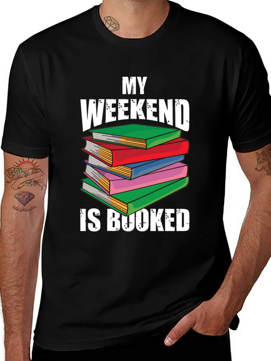 Booked Weekend T-Shirt - Readers Delight