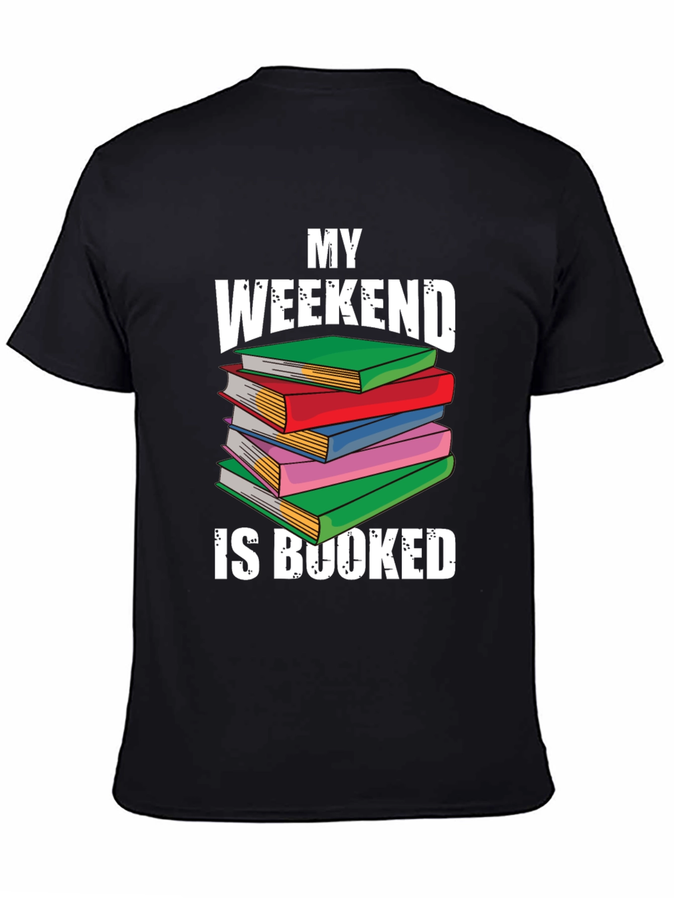 Booked Weekend T-Shirt - Readers Delight