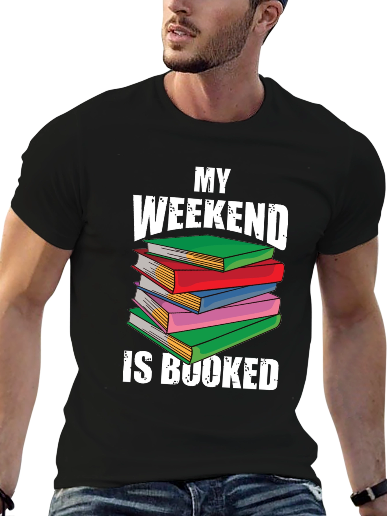 Booked Weekend T-Shirt - Readers Delight