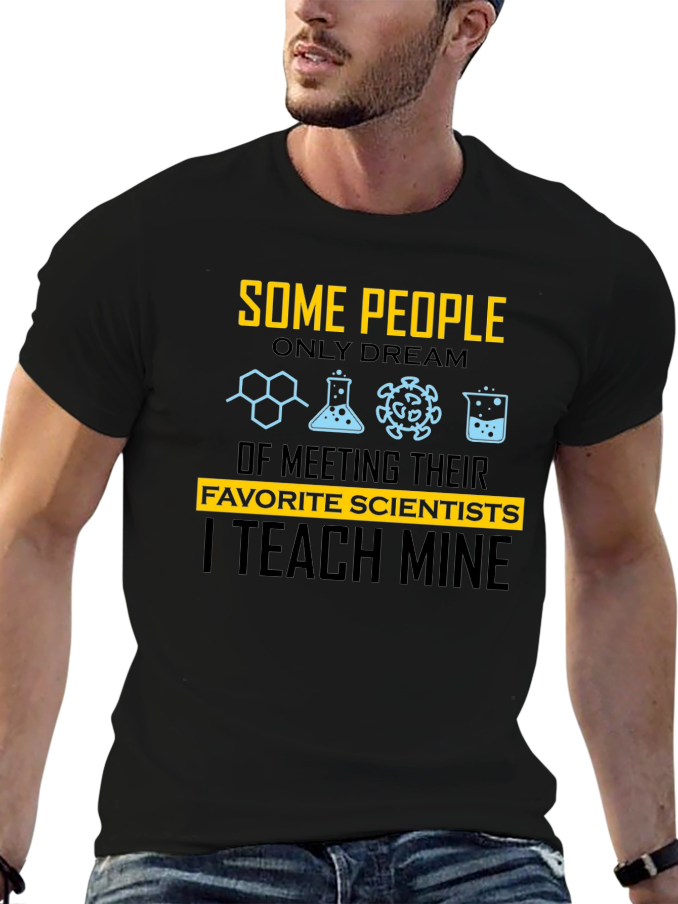 Science Teacher T-Shirt: I Teach Mine