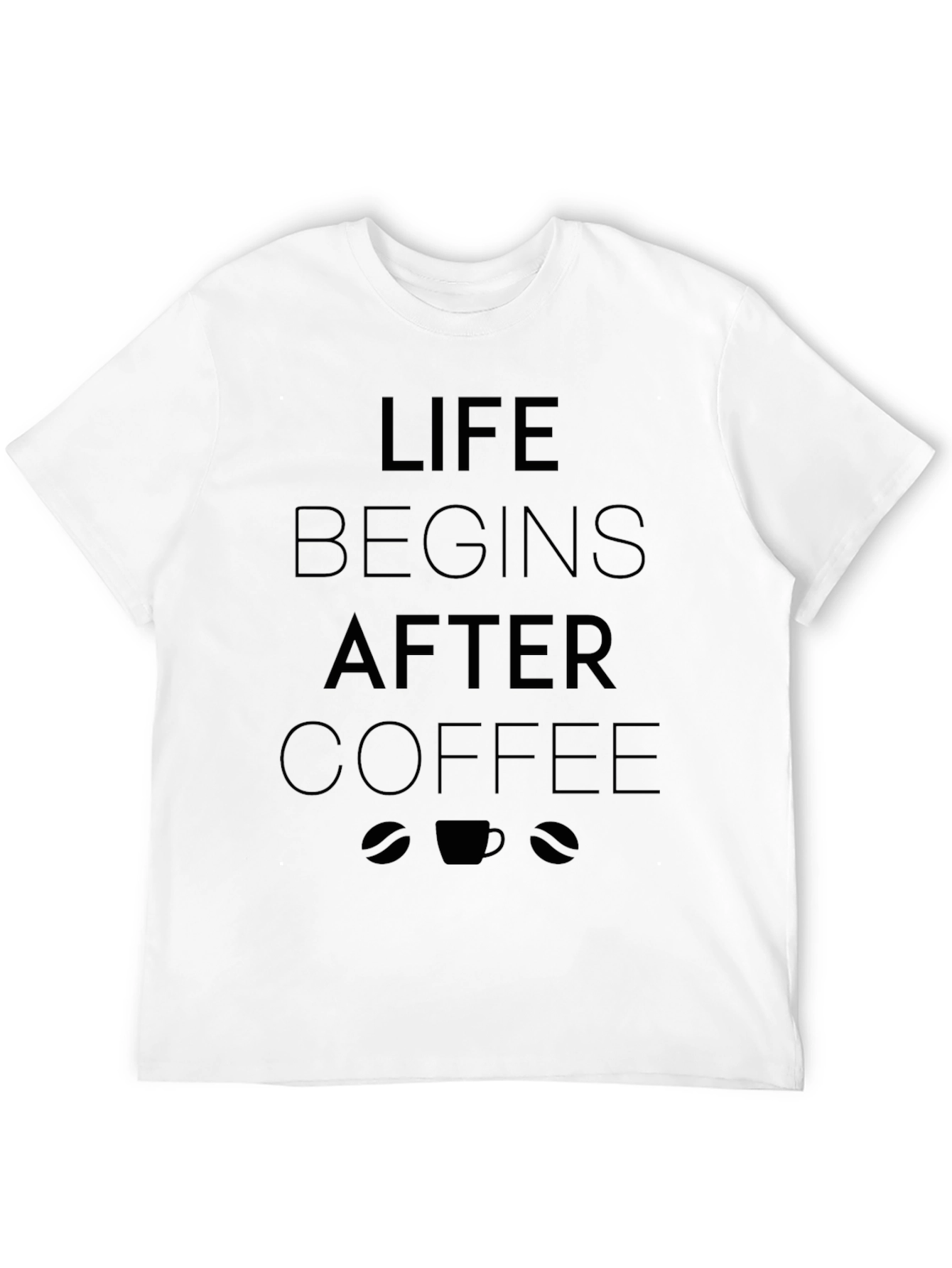 Life Begins After Coffee Graphic Tee