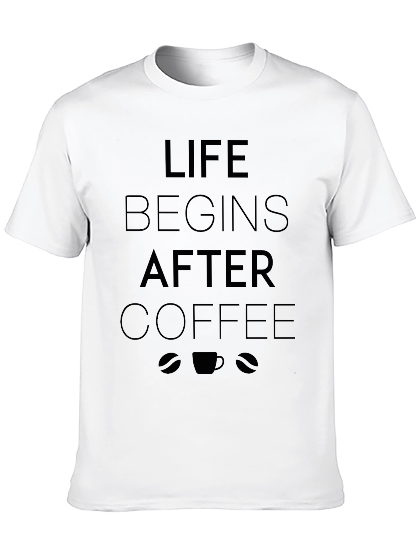 Life Begins After Coffee Graphic Tee