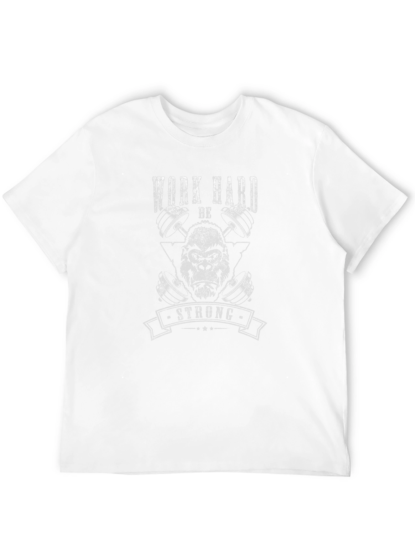 Work Hard Be Strong Graphic T-Shirt
