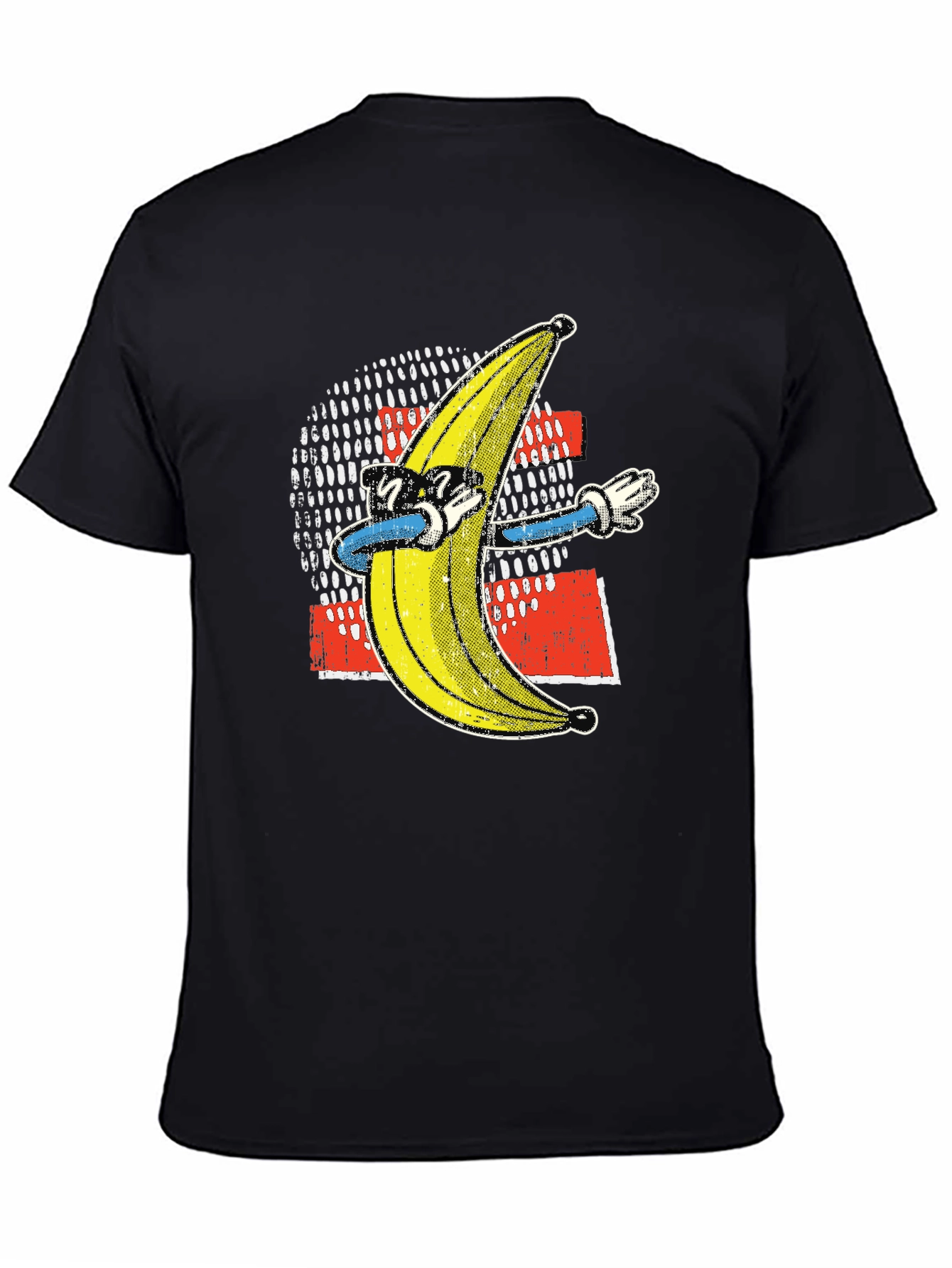 Funny Banana Dabbing T-Shirt - Black