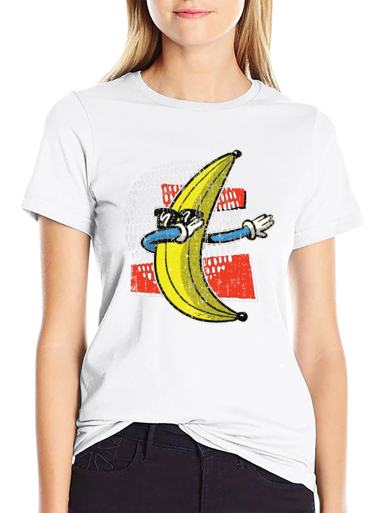 Funny Banana Dabbing T-Shirt - Black