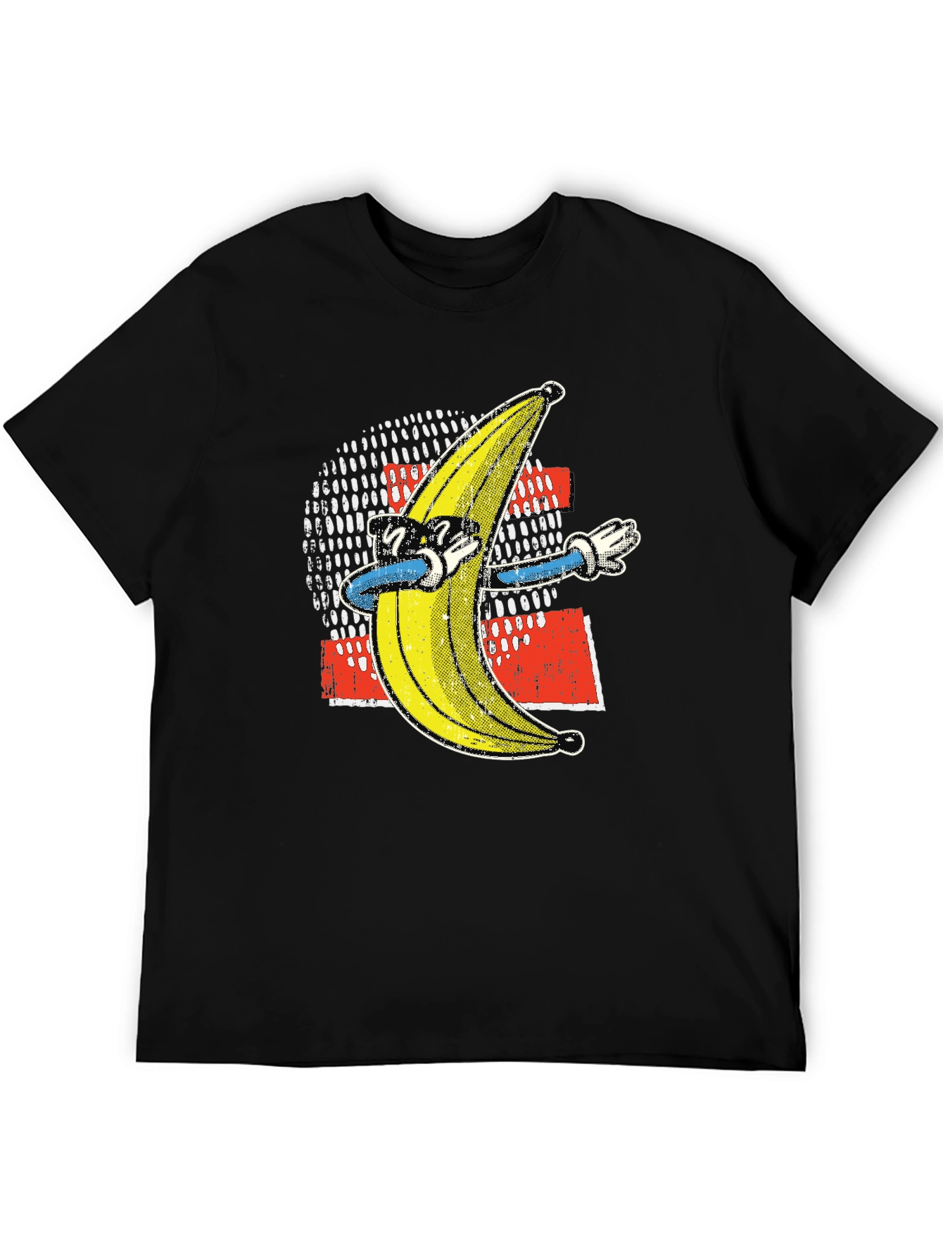 Funny Banana Dabbing T-Shirt - Black