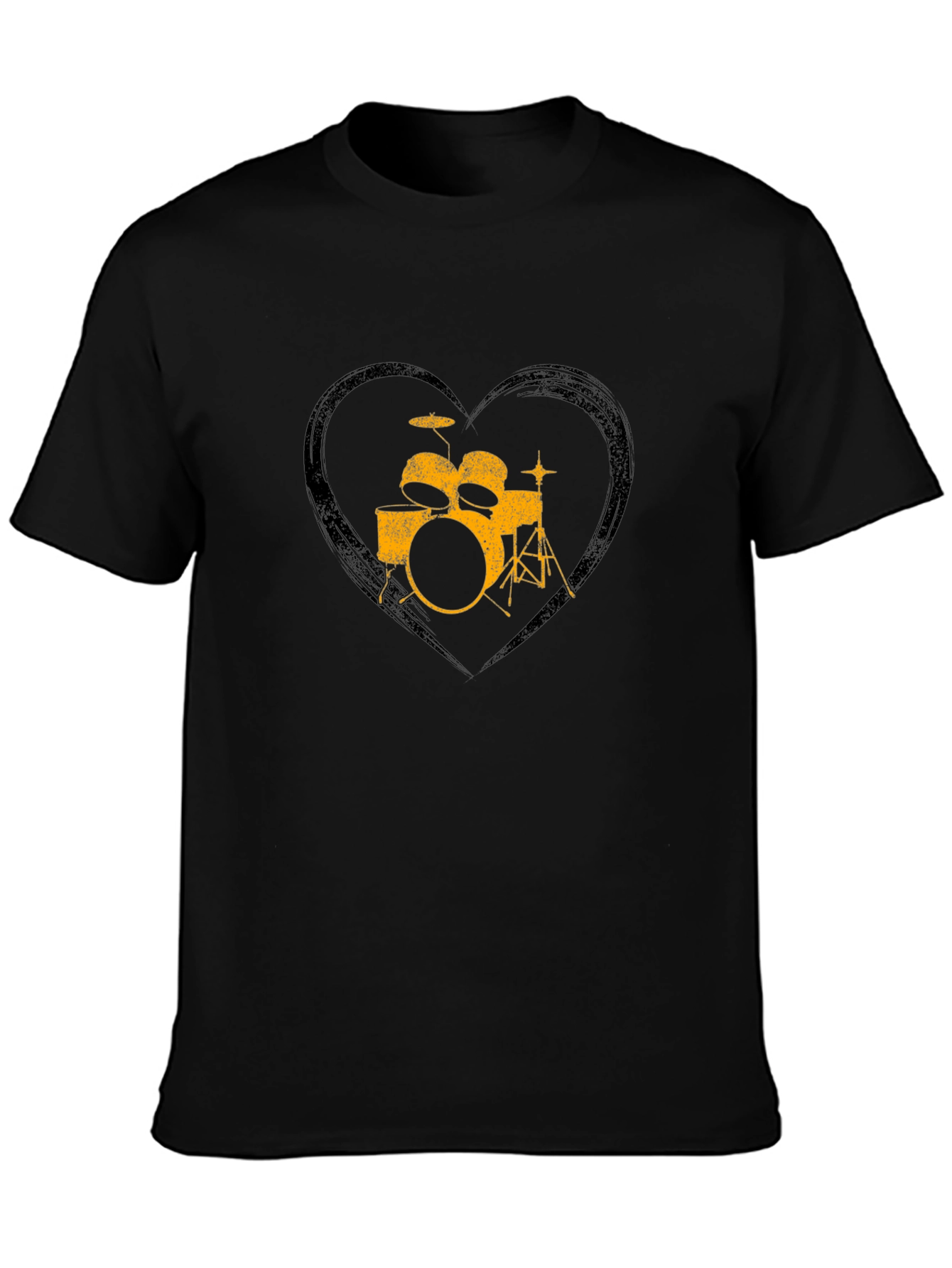 Drum Kit Heart T-Shirt