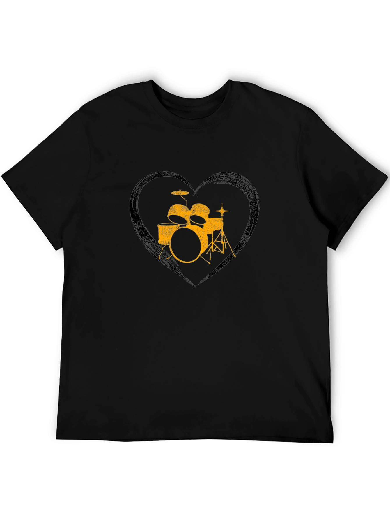 Drum Kit Heart T-Shirt