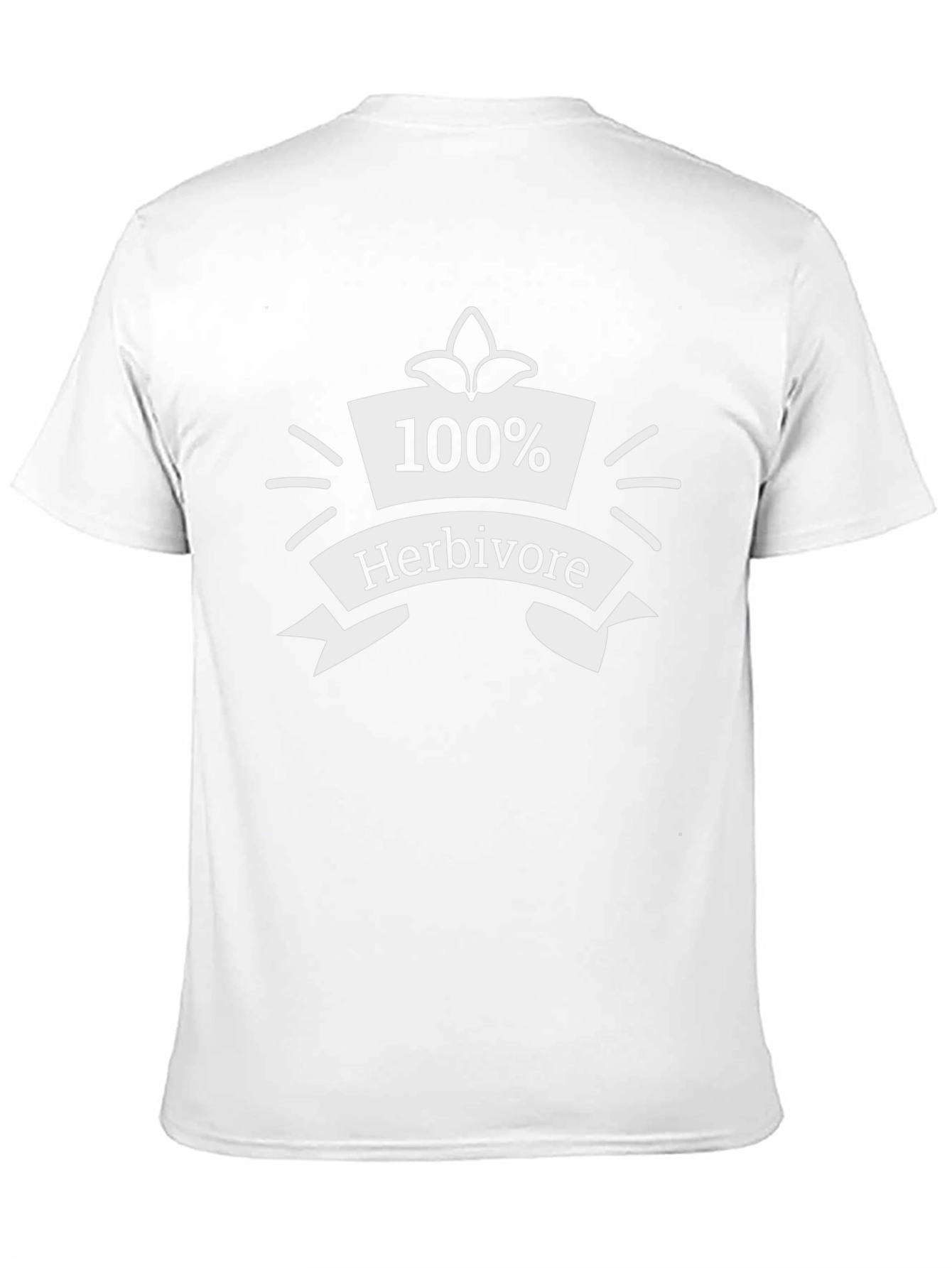 100% Herbivore Black Graphic Tee