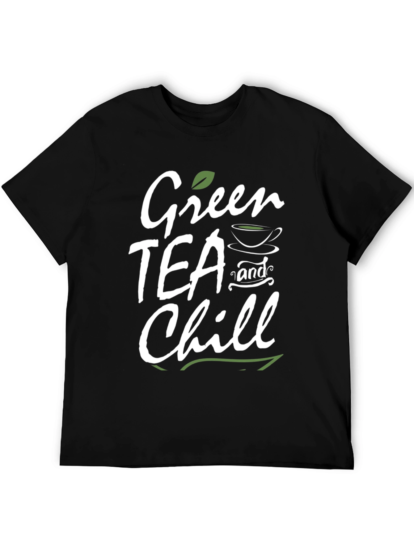 Green Tea and Chill Graphic T-Shirt