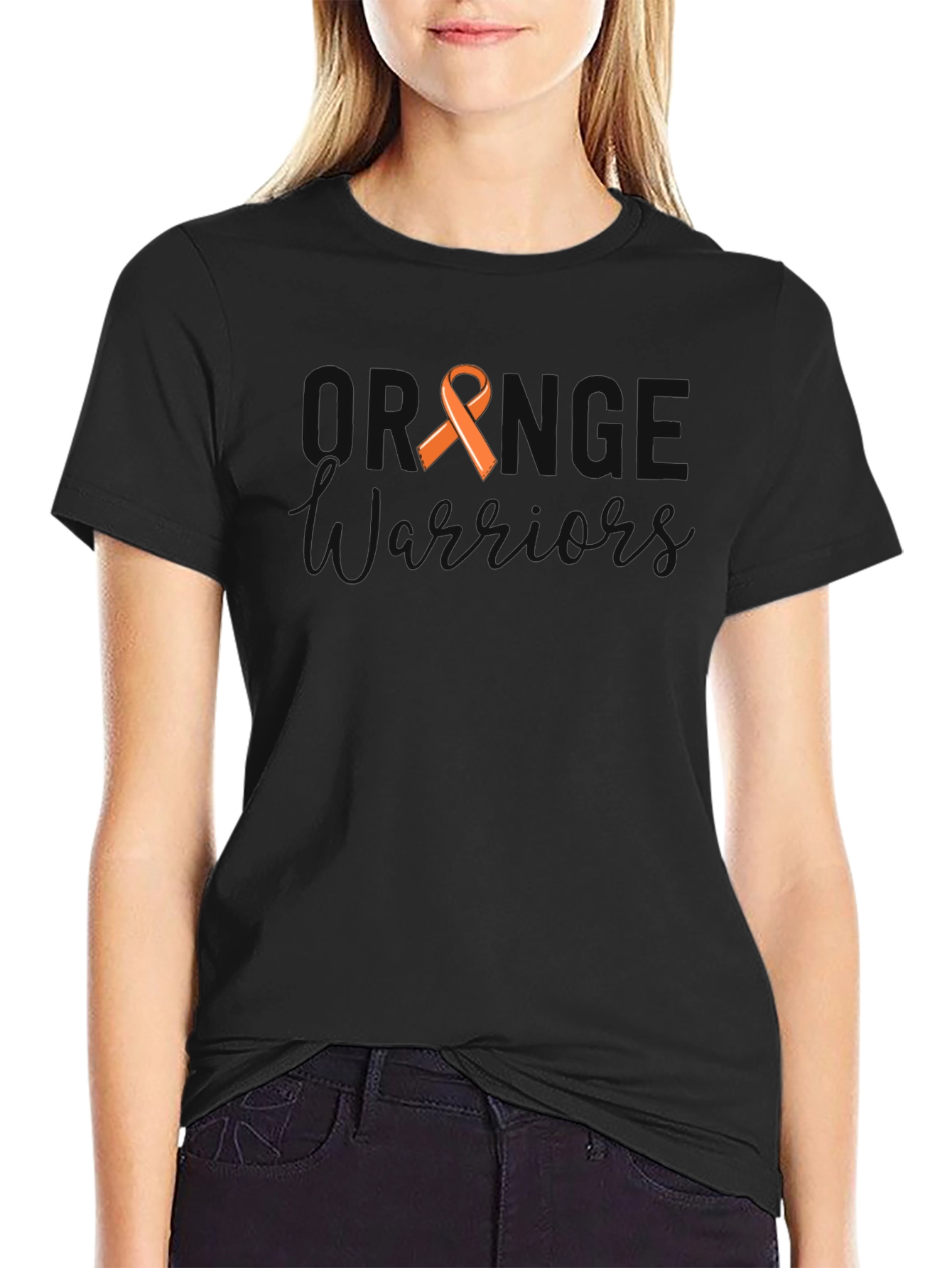 Orange Ribbon Warrior T-Shirt