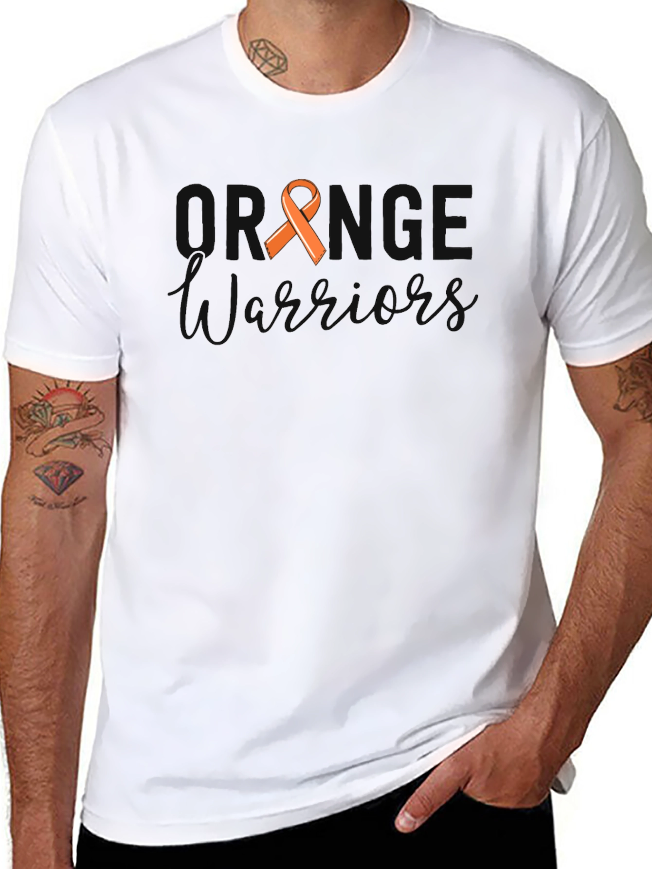 Orange Ribbon Warrior T-Shirt