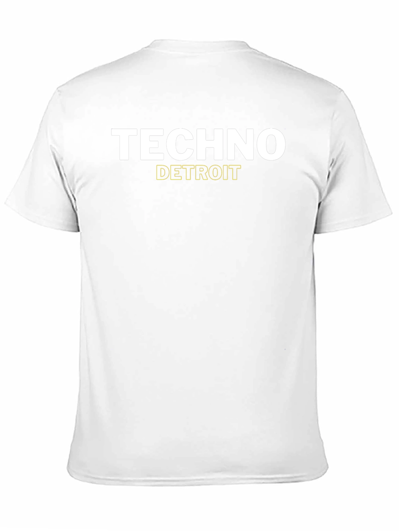 Techno Detroit Graphic Tee - Black