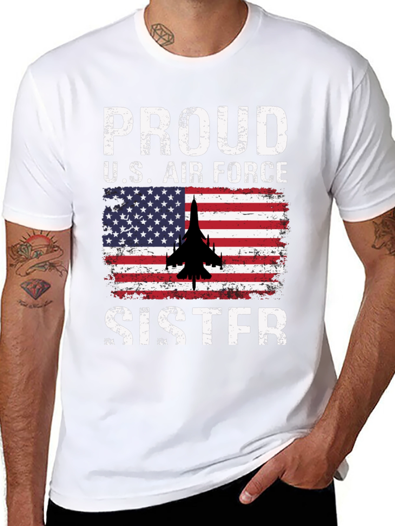 Proud U.S. Air Force Sister T-Shirt