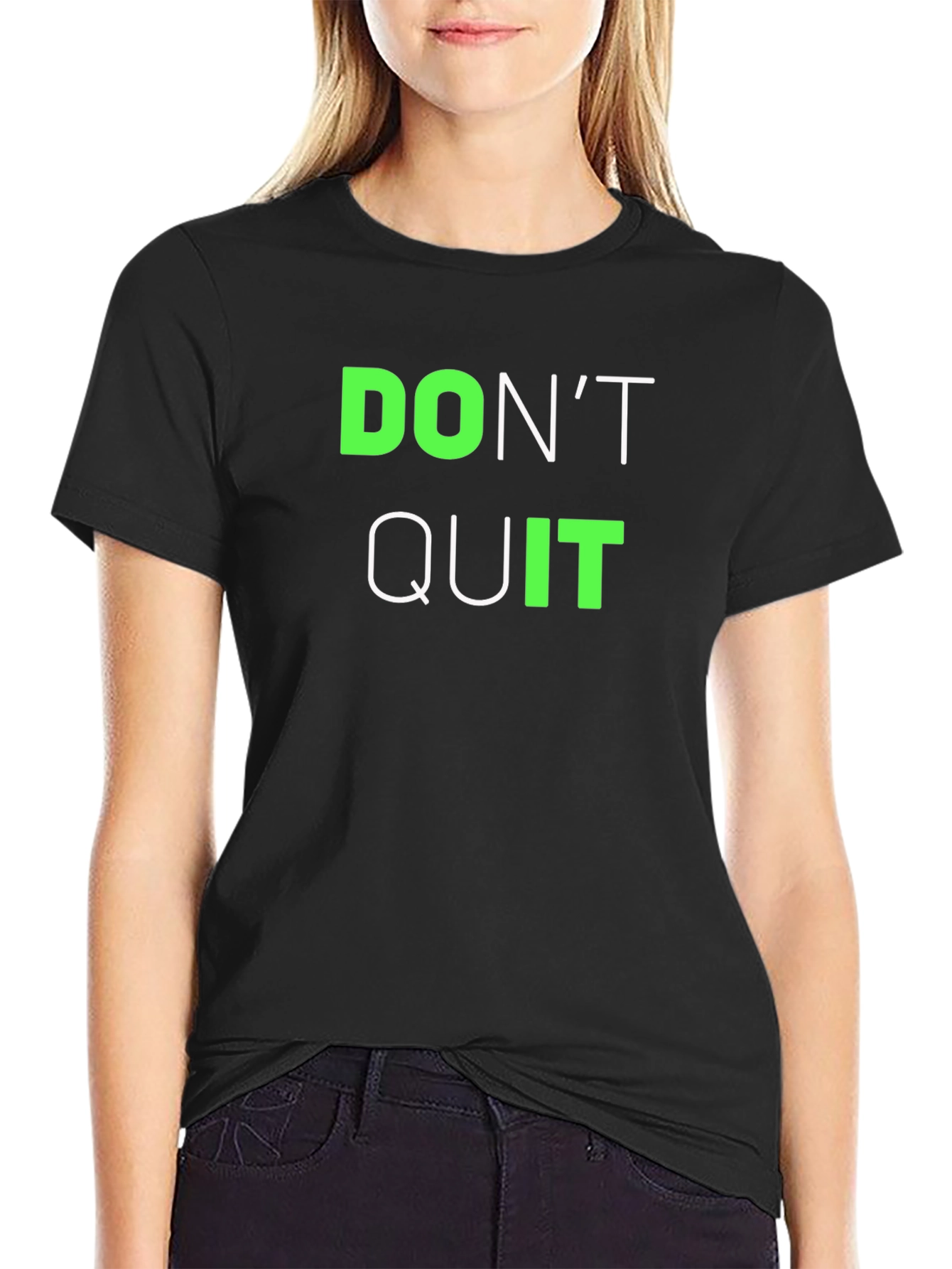 Motivational Dont Quit Graphic Tee